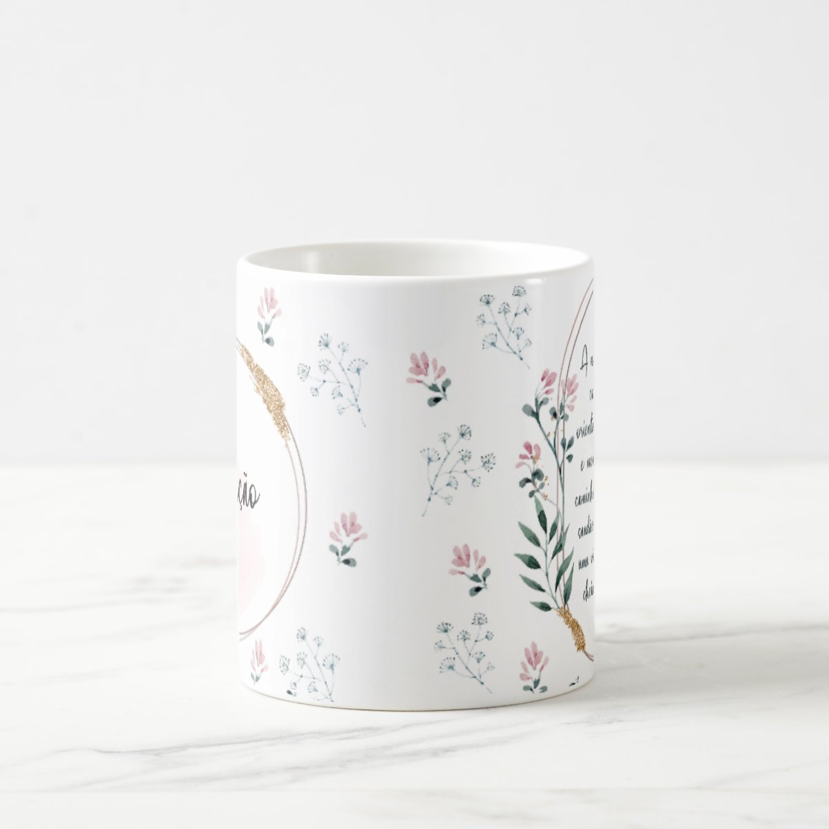 Caneca Feminina Delicada Presente Profissão Nutricionista