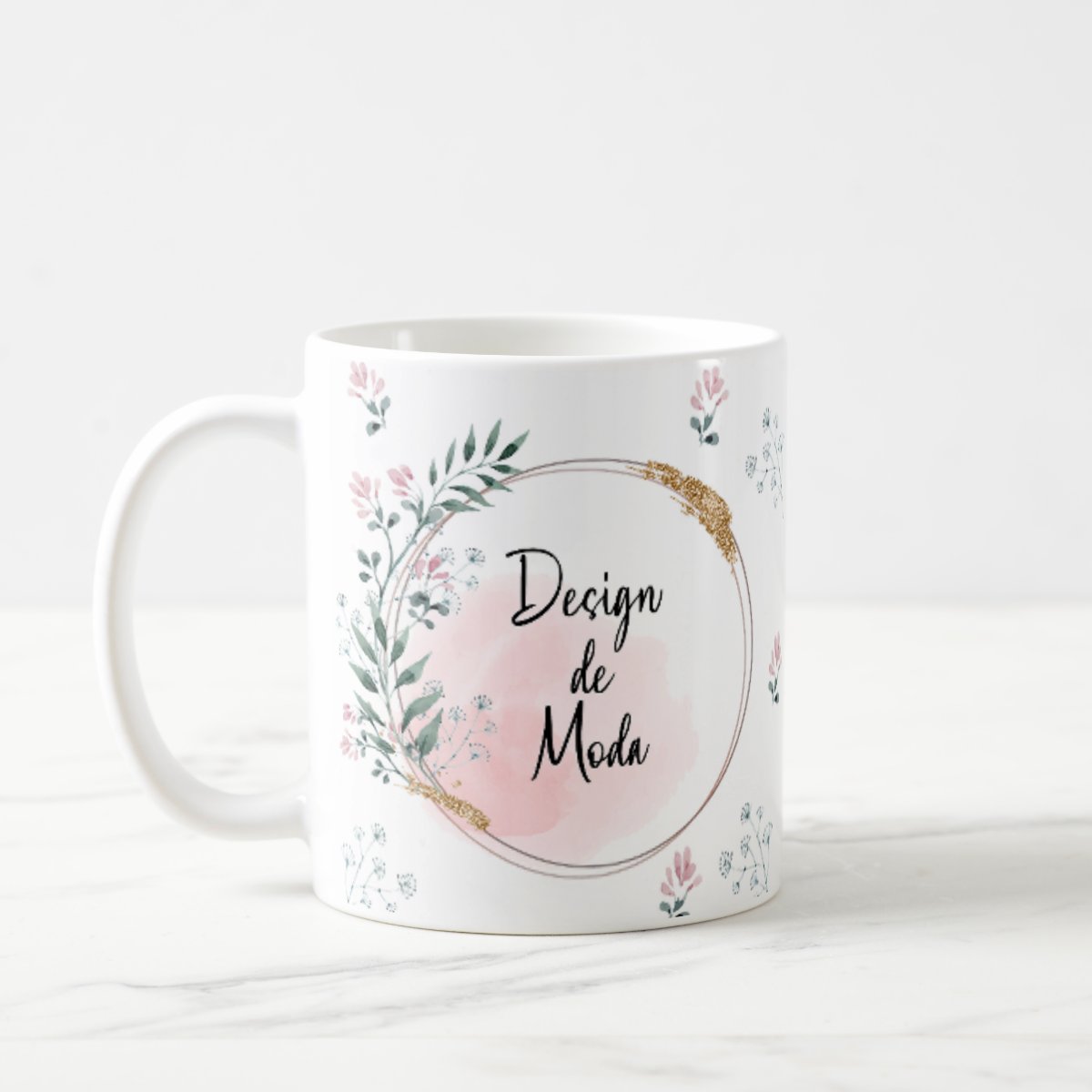 Caneca Feminina Delicada Presente Profissão Design de Moda - Profissões (Profissão Design de Moda)