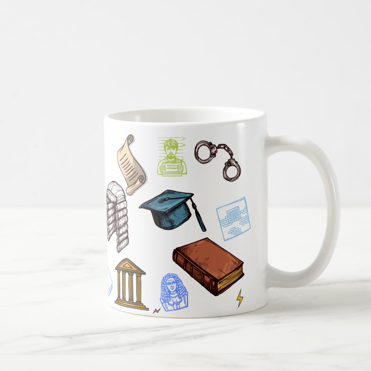 Caneca Personalizada Profissão Direito Presente Advogado