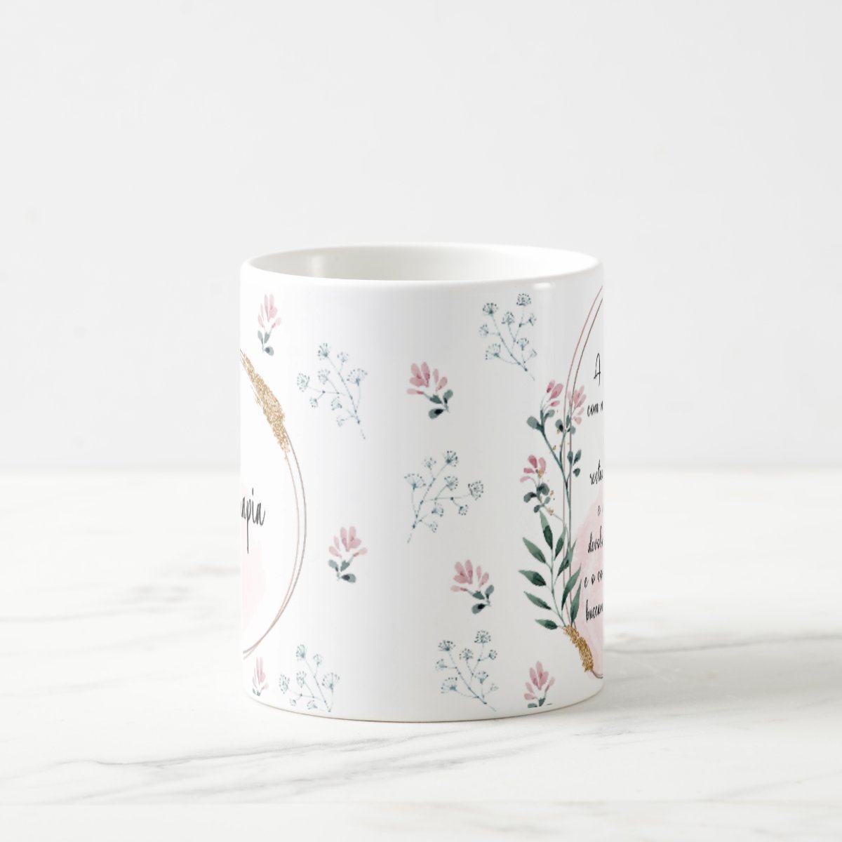Caneca Feminina Delicada Presente Profissão Fisioterapia