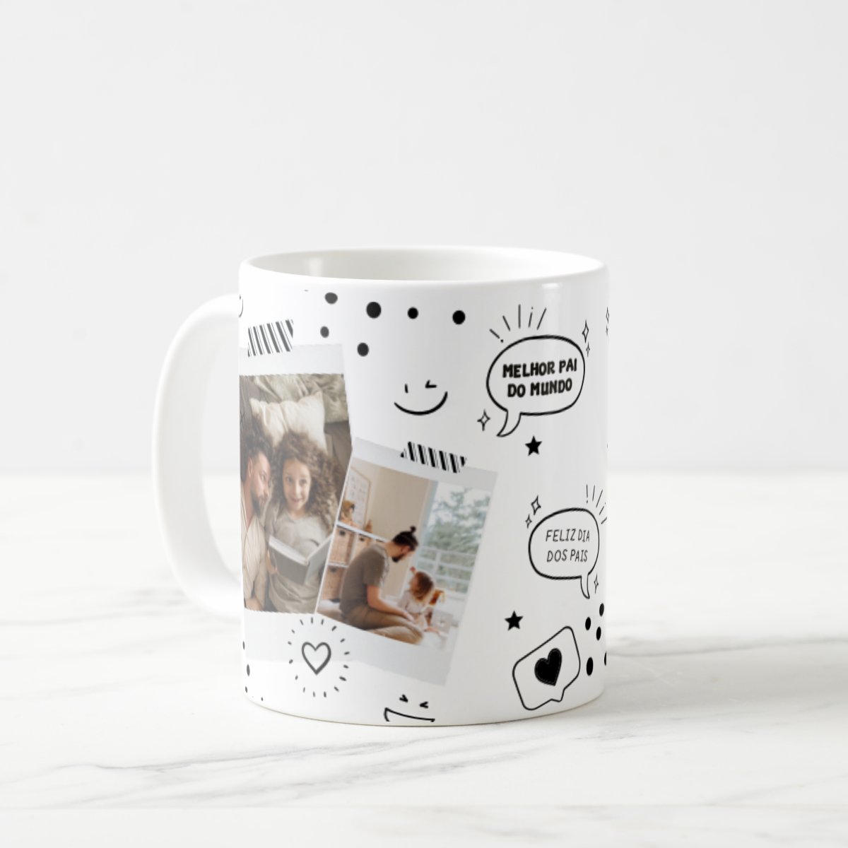 Caneca Personalizada com Foto Presente Especial Dia dos Pais