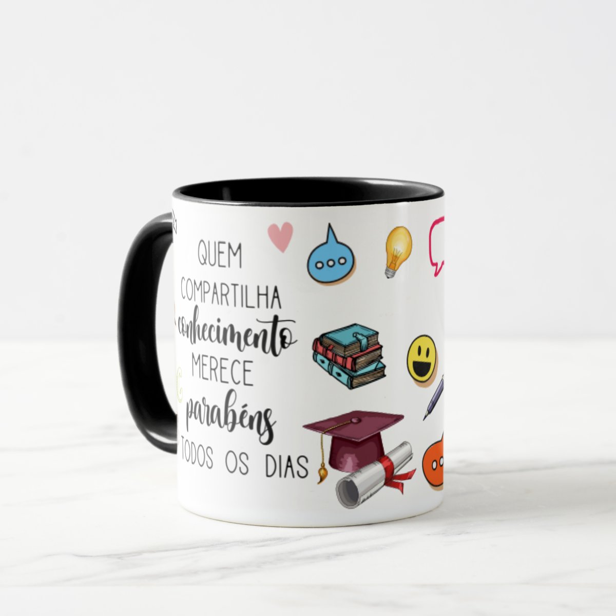 Caneca Presente Dia Dos Professores Professor De Espanhol