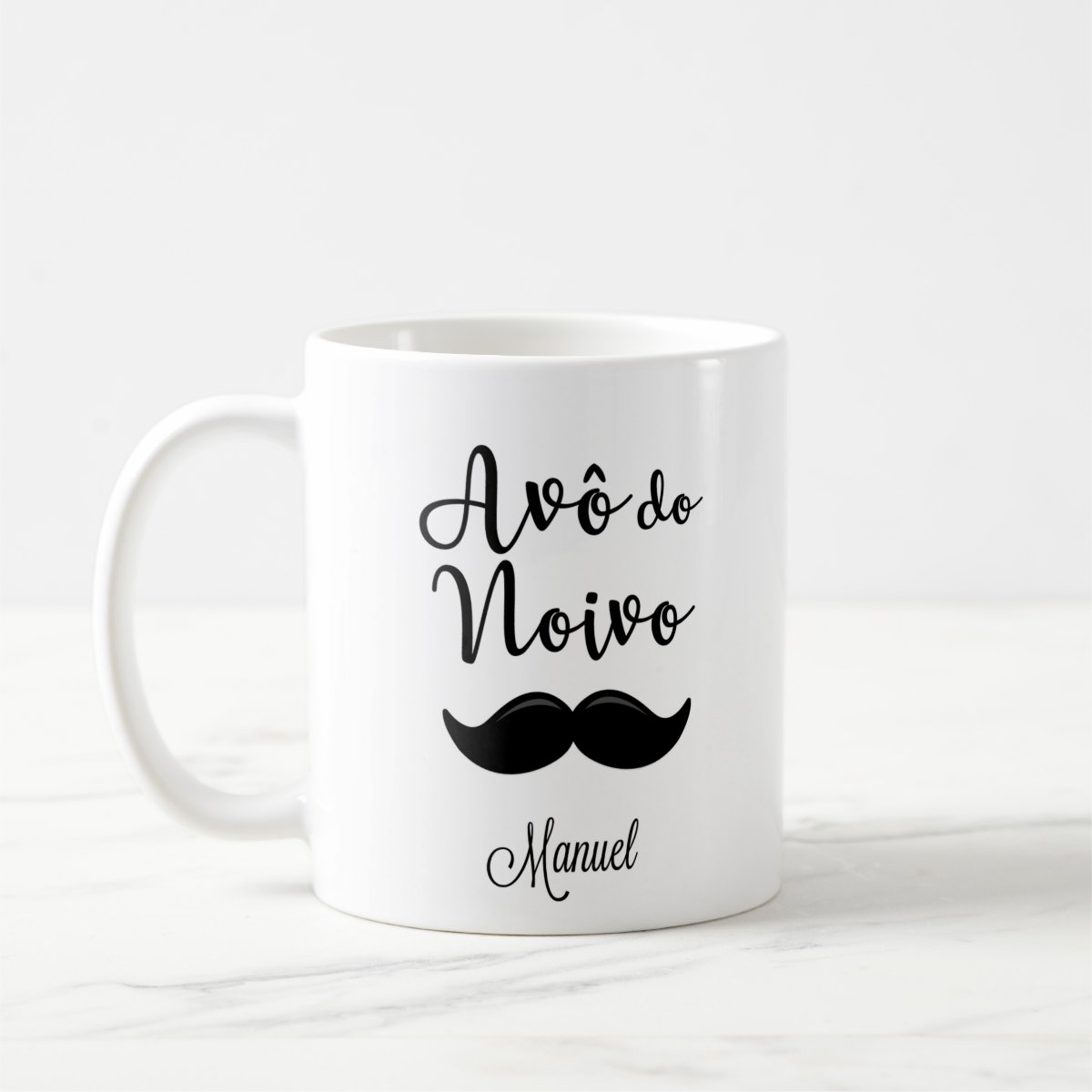 Kit Presente 2 Canecas Personalizadas Avôs Casamento Noivos