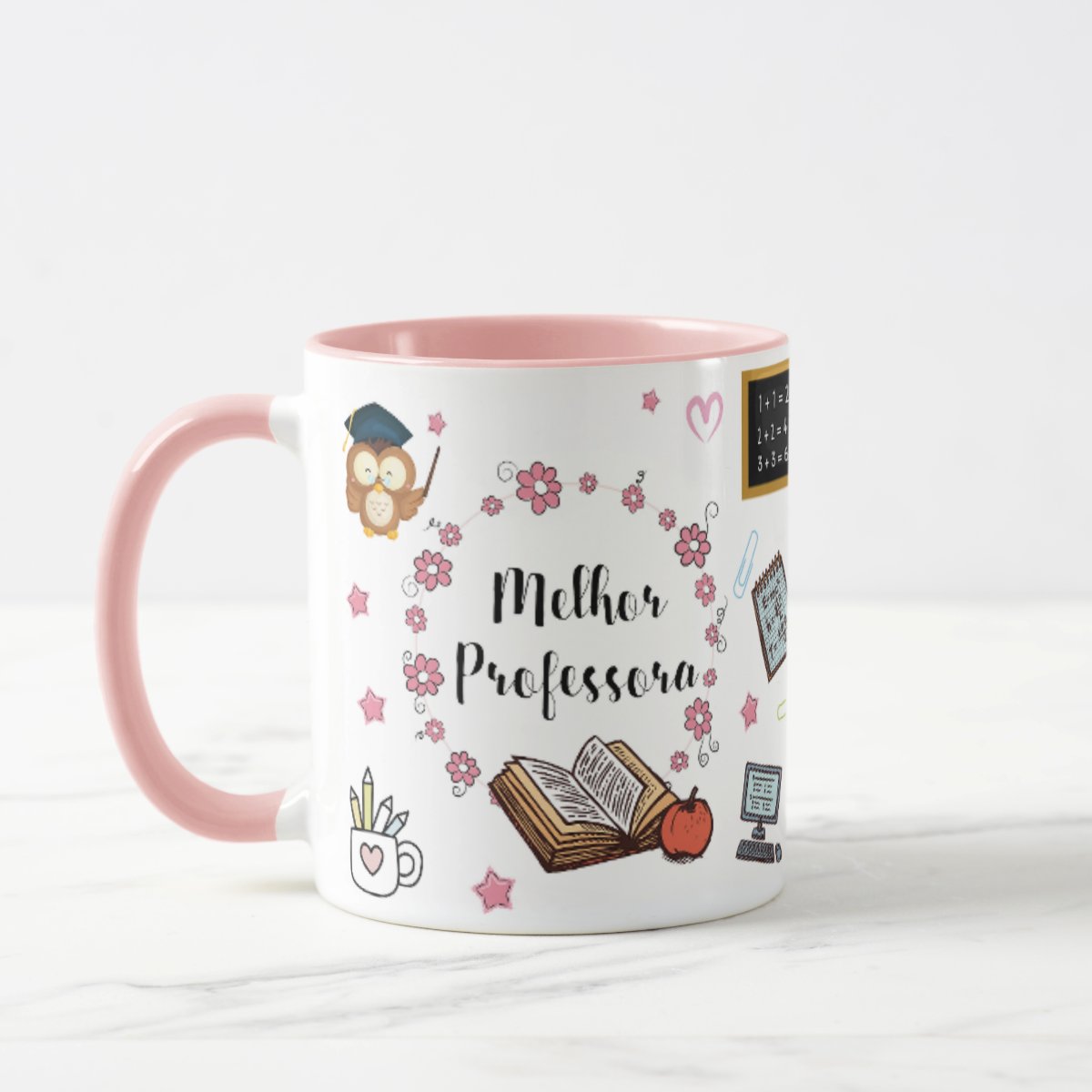 Caneca Personalizada Dia dos Professores com Agradecimento
