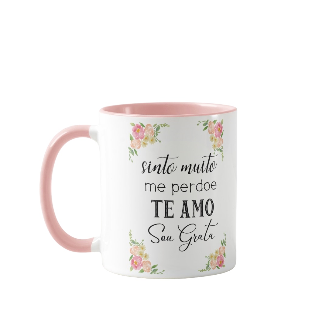 Caneca Personalizada e Feminina Zen com o Mantra Hooponopono - Outros (Mantra Ho'oponopono)