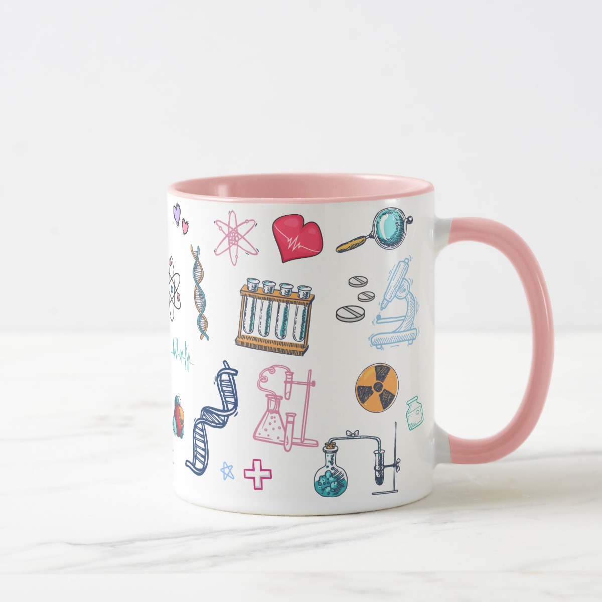 Caneca Feminina Personalizada Presente Profissão Biomedicina