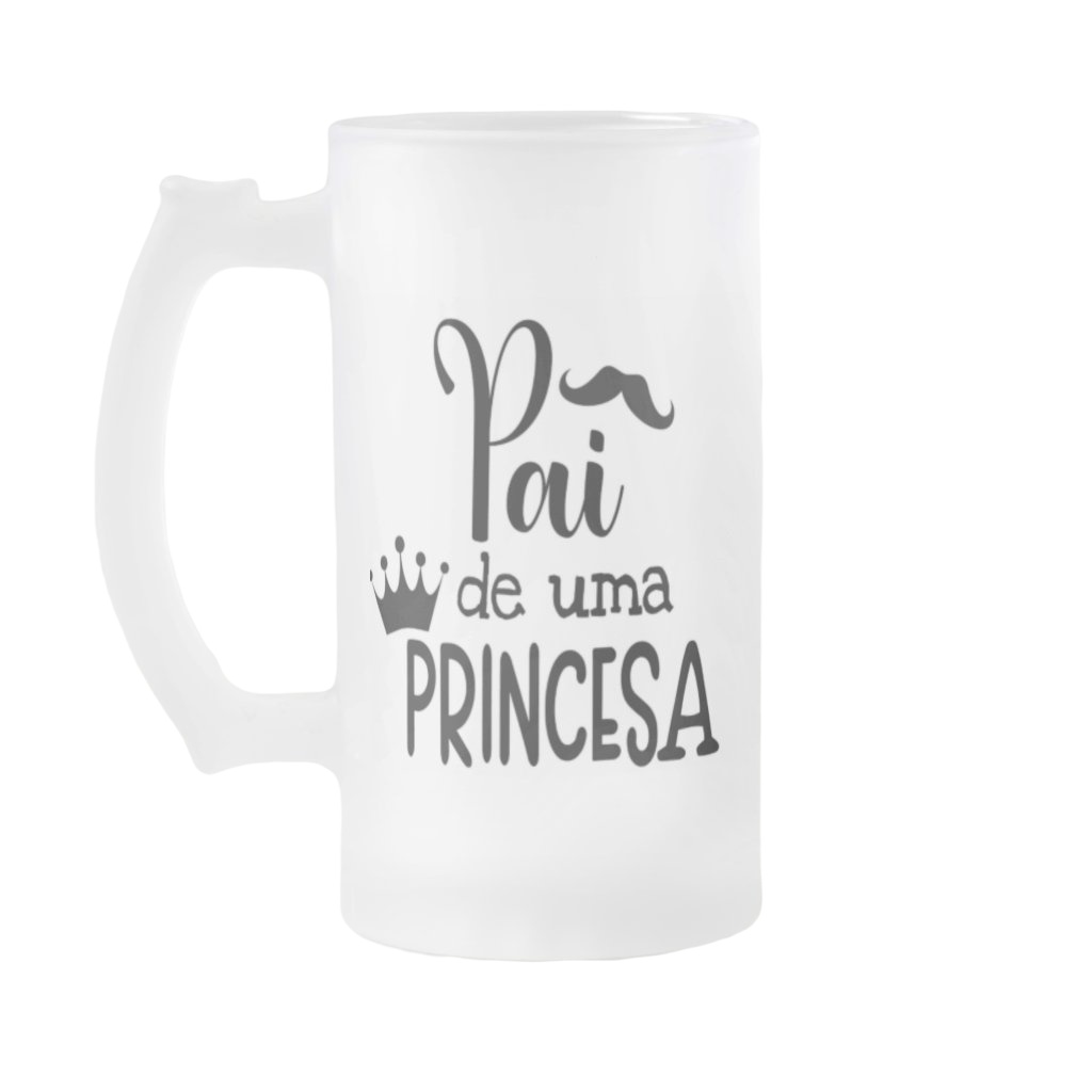 Copo De Cerveja Pai Cervejeiro Presente Dia Dos Pai Menina - Família (Pai)