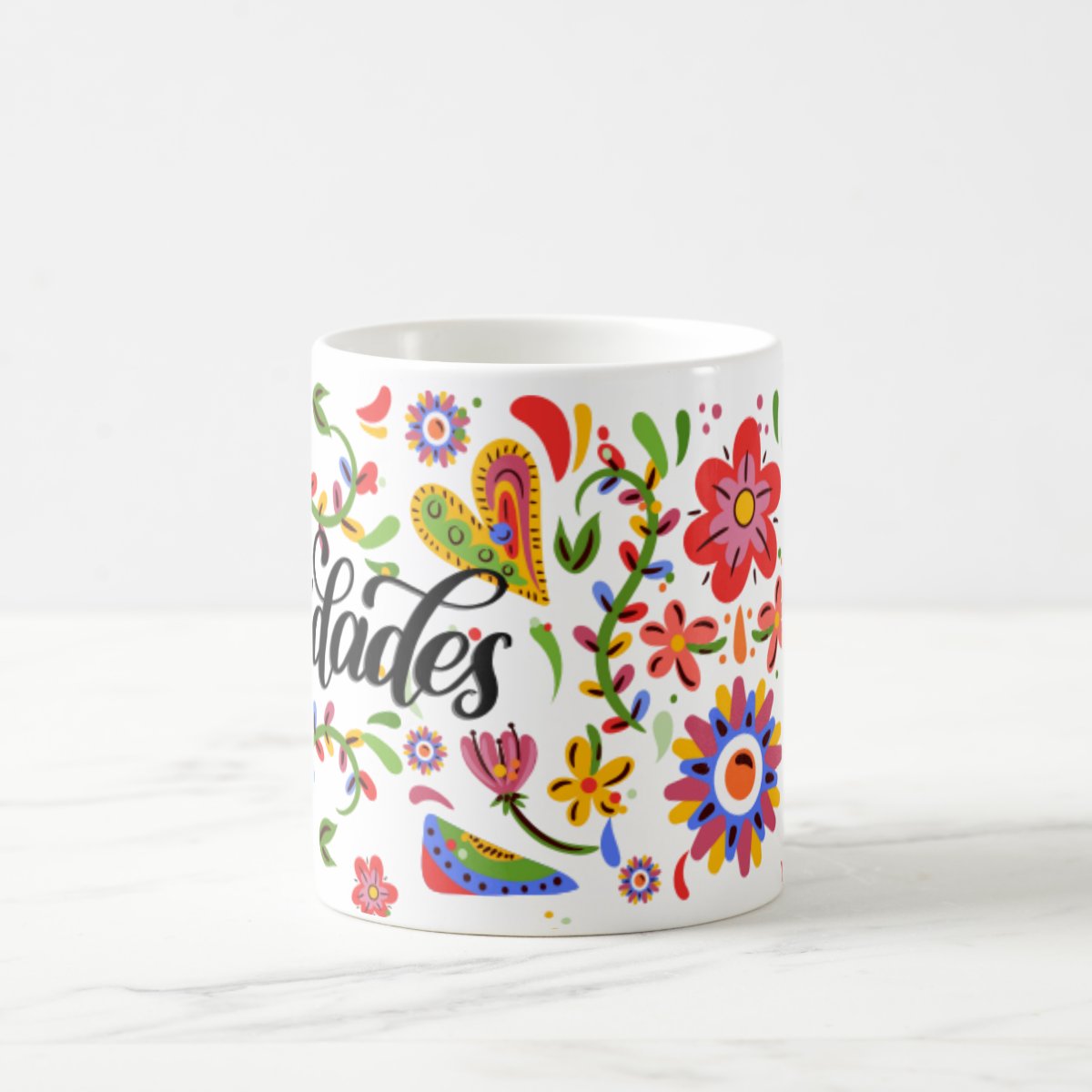 Caneca Personalizada Feminina Felicidades Presente Amiga