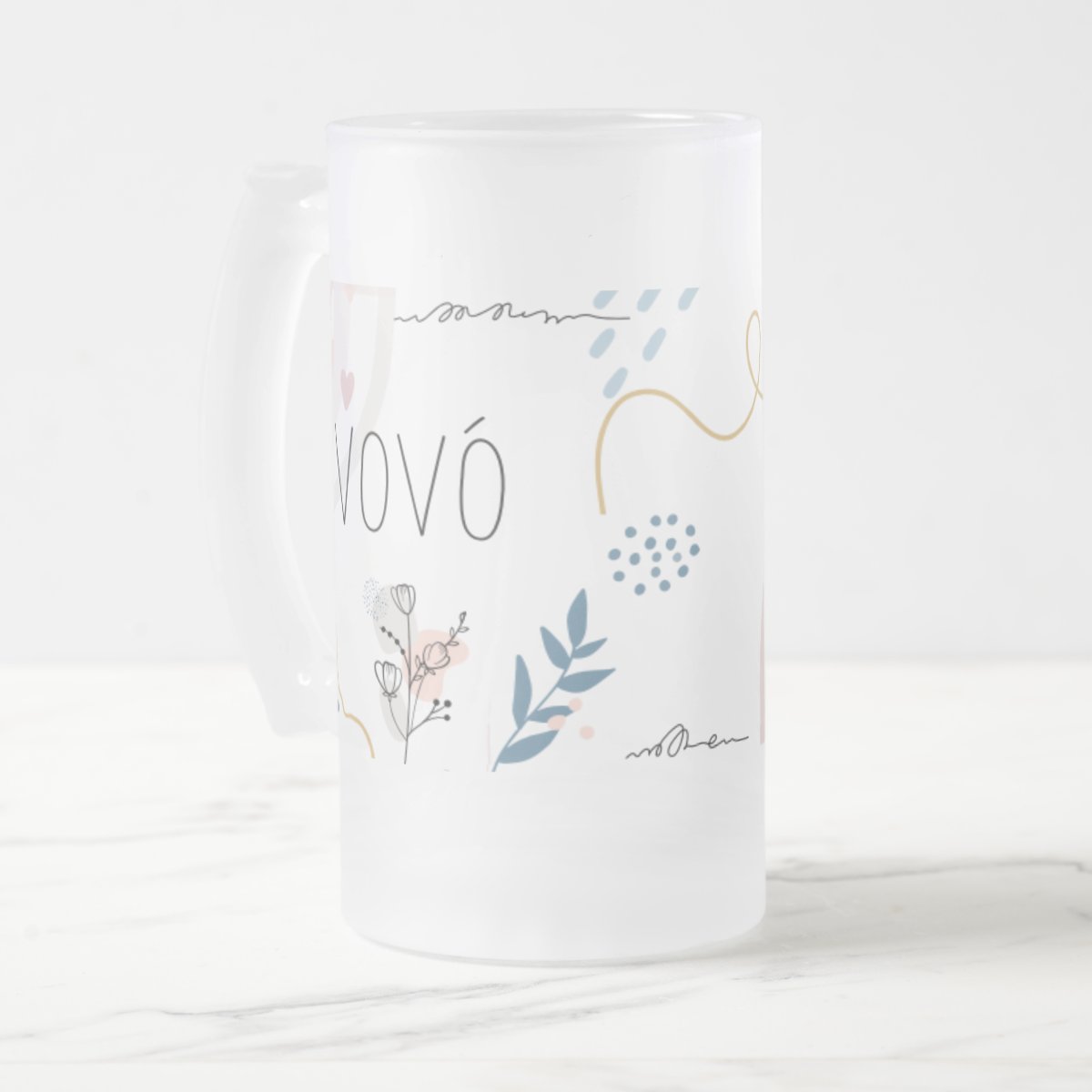 Copo Vidro Cerveja Chopp Presente Especial para Vovó Avó