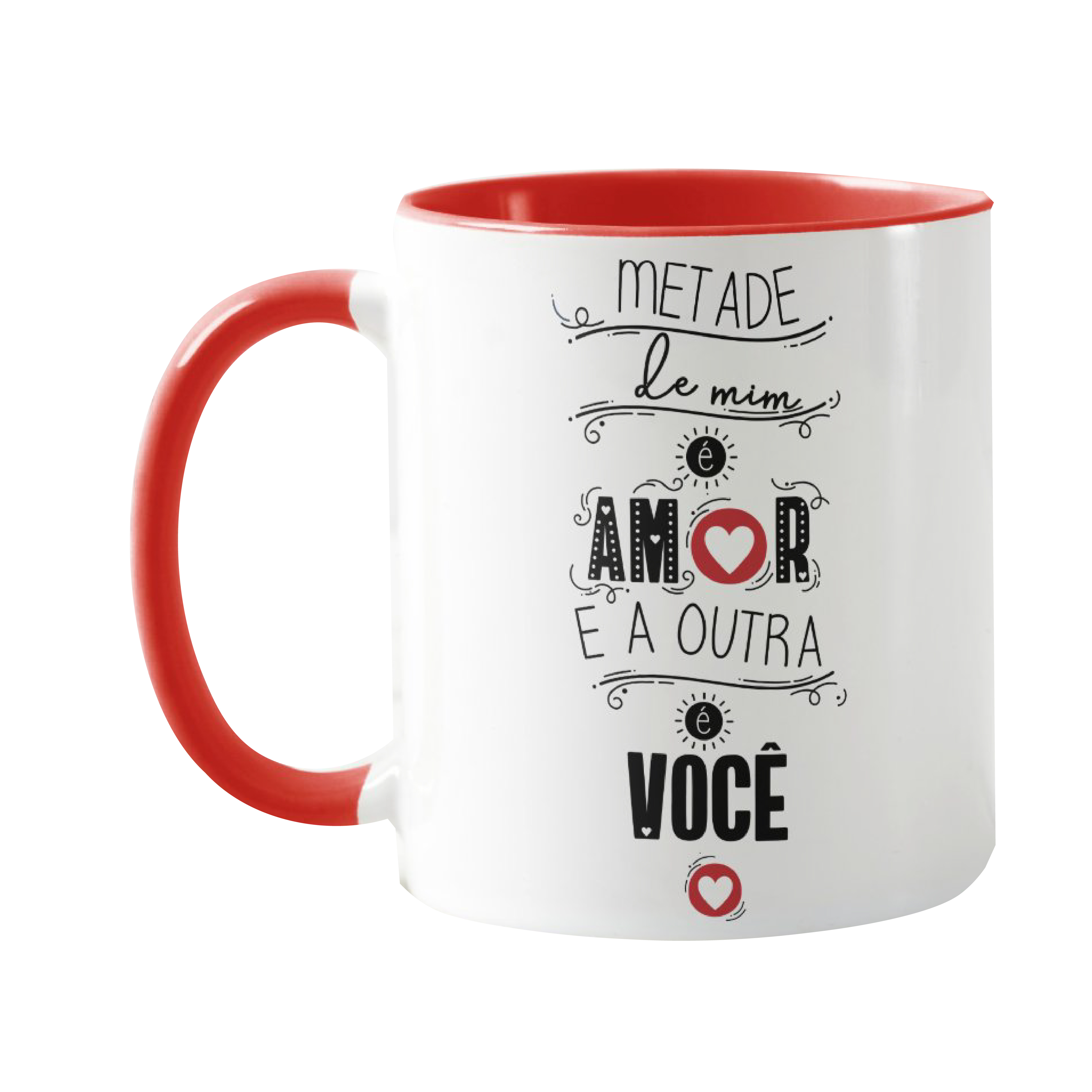 Caneca Personalizada e Romântica para o Dia dos Namorados