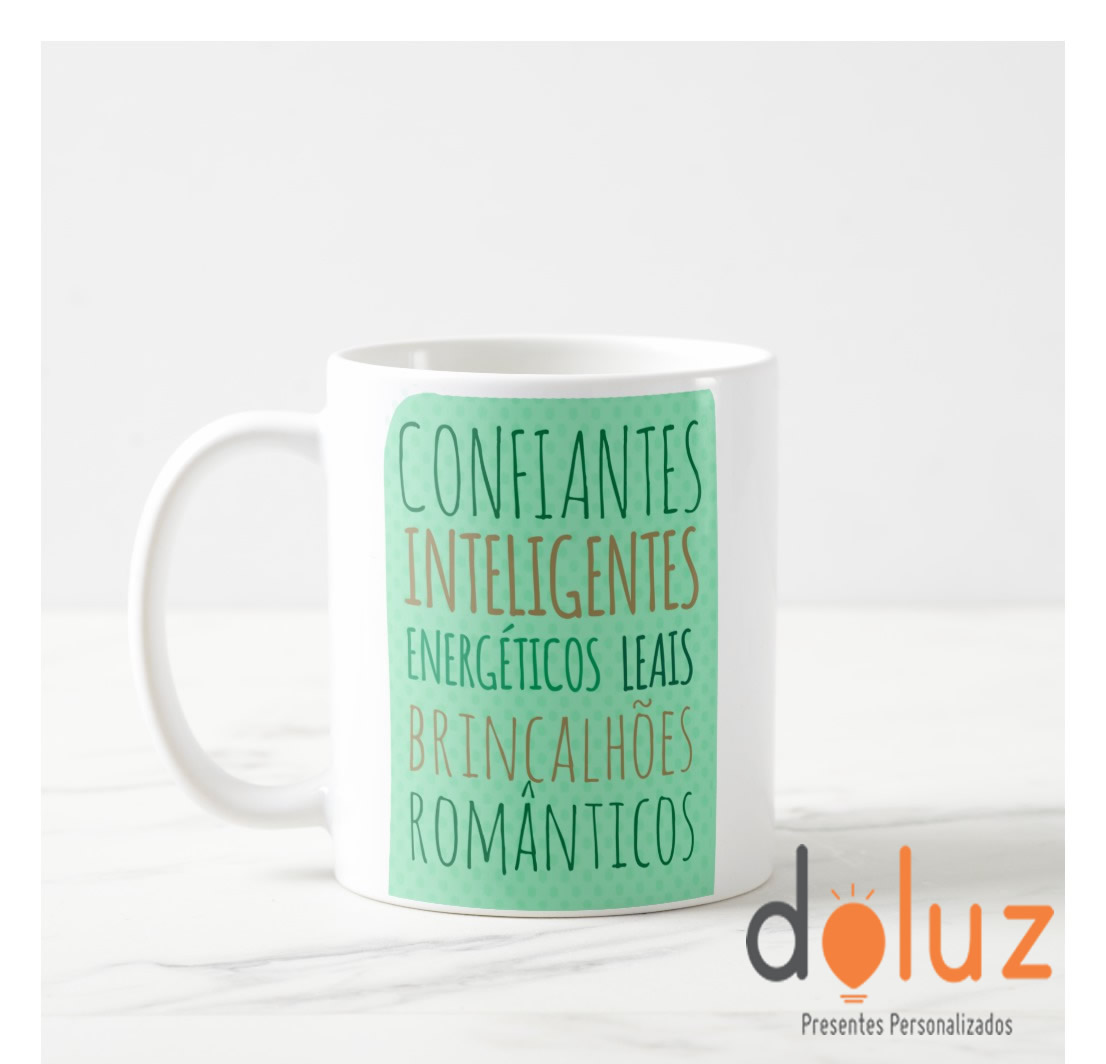 Caneca Personalizada Coleção Signos Leão Presente Leonino Coleção Signos