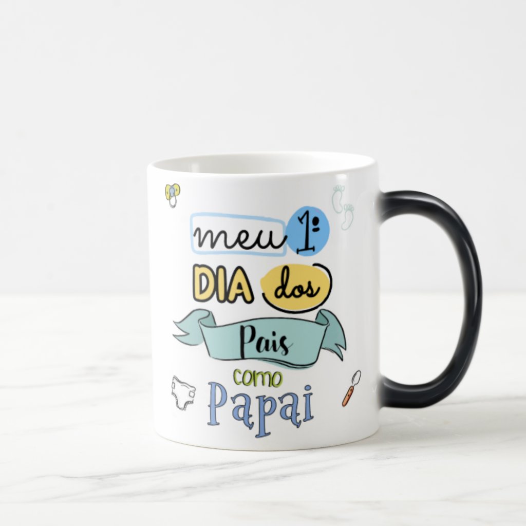 Caneca Mágica Presente Criativo Para O Dia Dos Pais