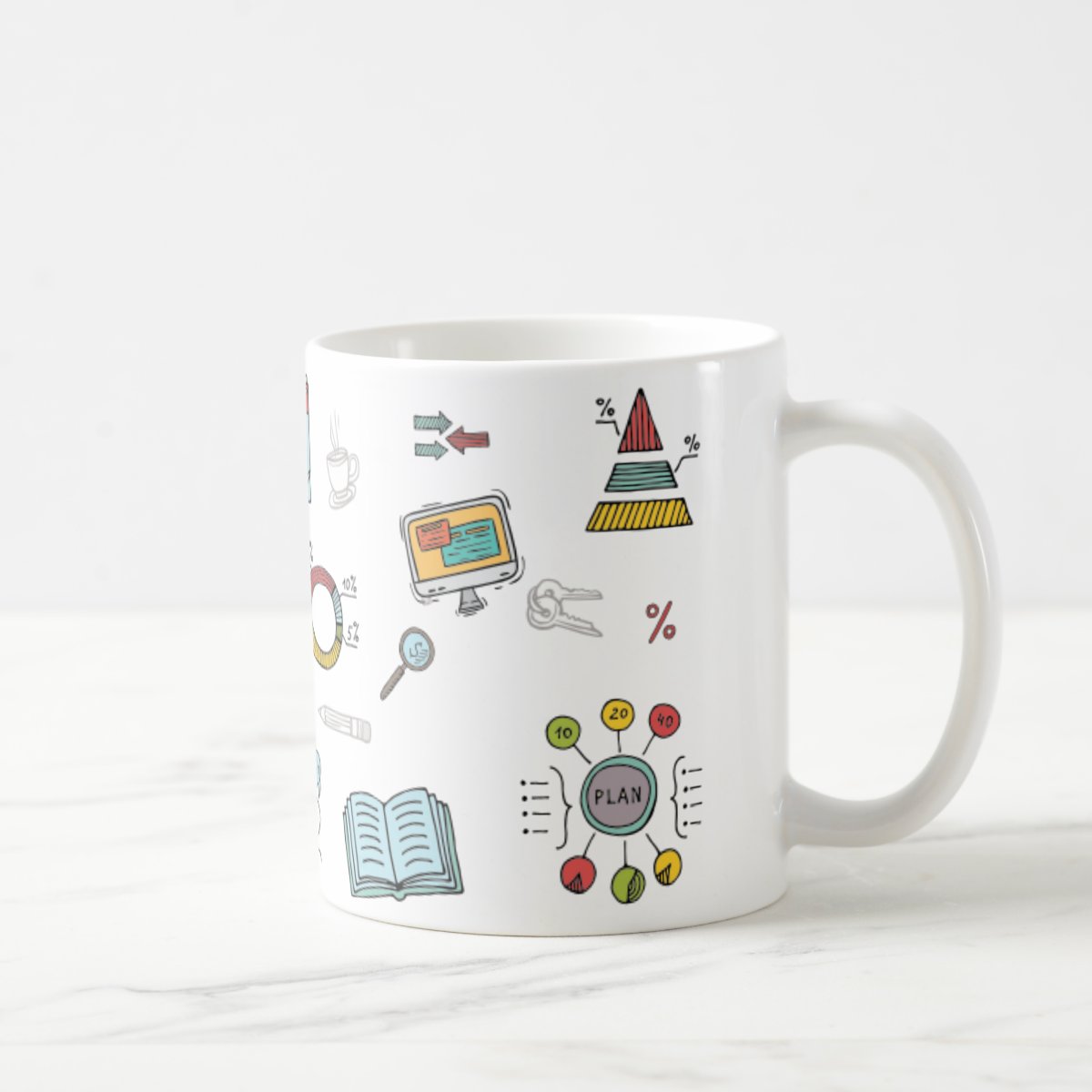 Caneca Presente Criativo Formatura Profissão Administração