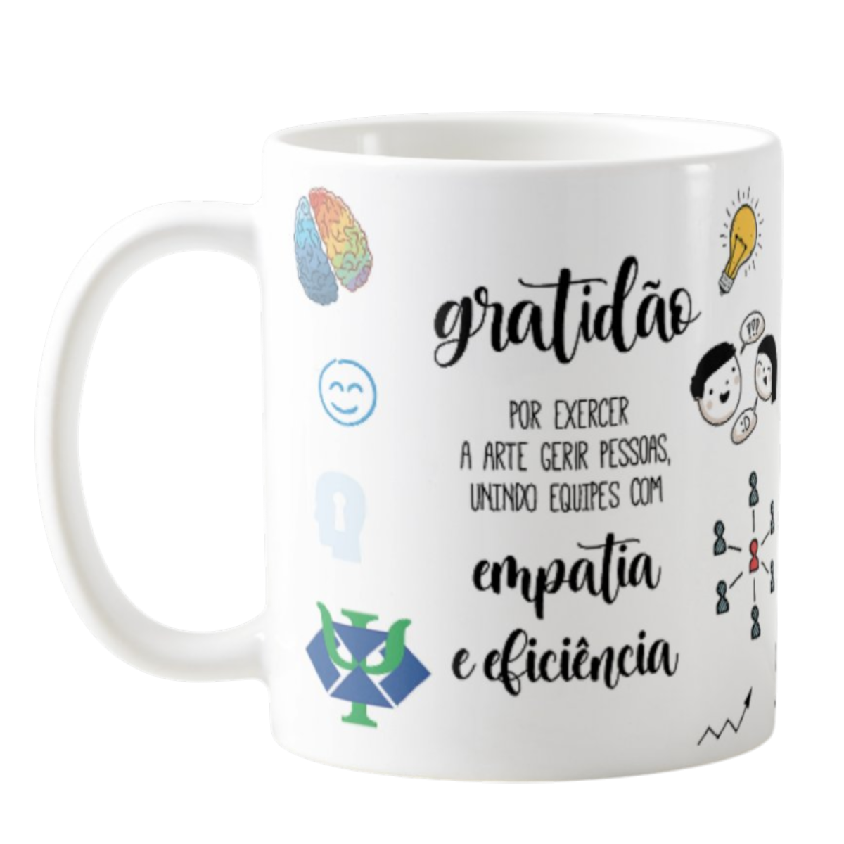Caneca Profissão Presente Profissionais de Recursos Humanos