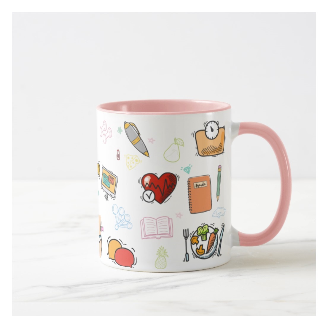 Caneca Personalizada Nutrição Profissão Nutricionista