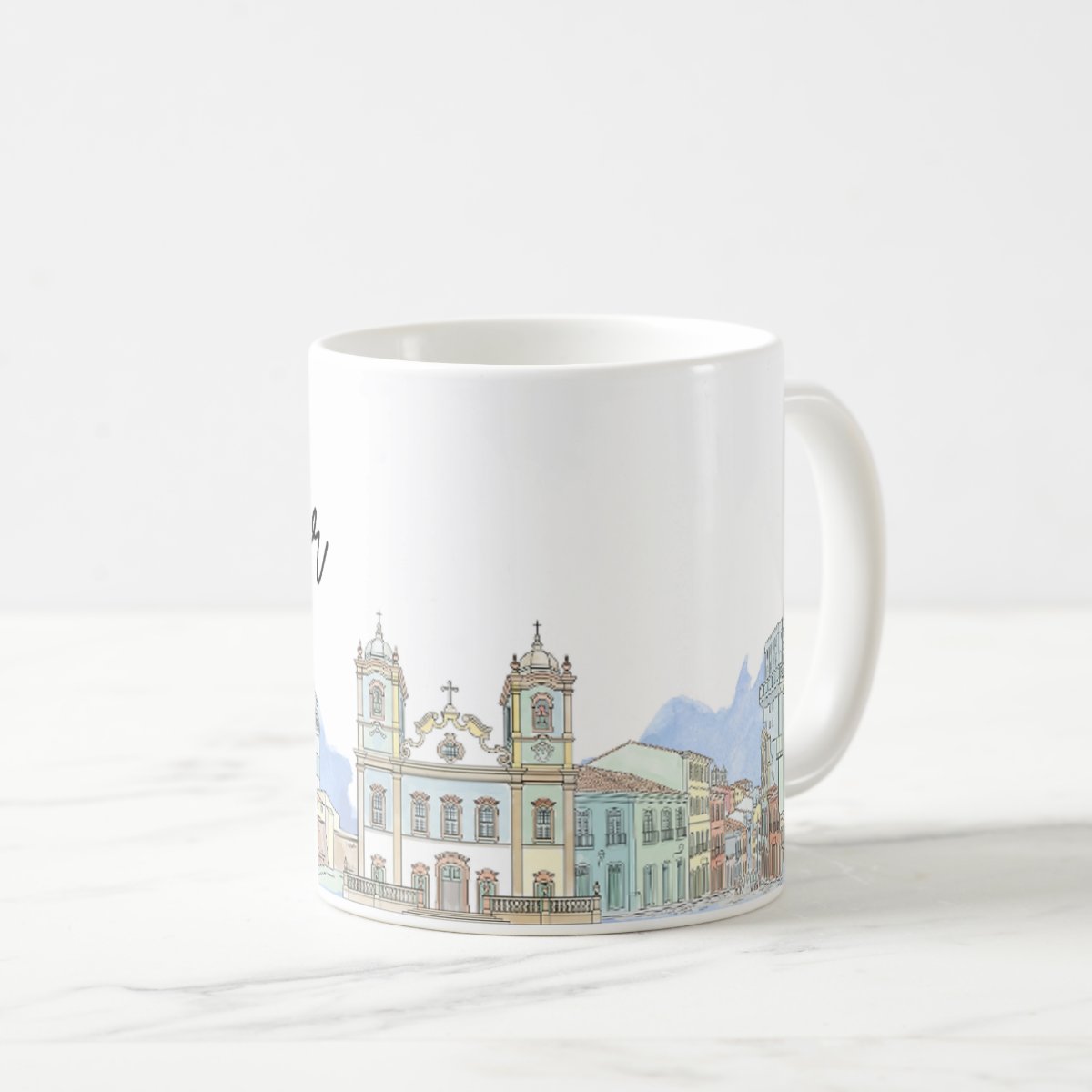 Caneca Cidade Salvador Lembrança Bahia