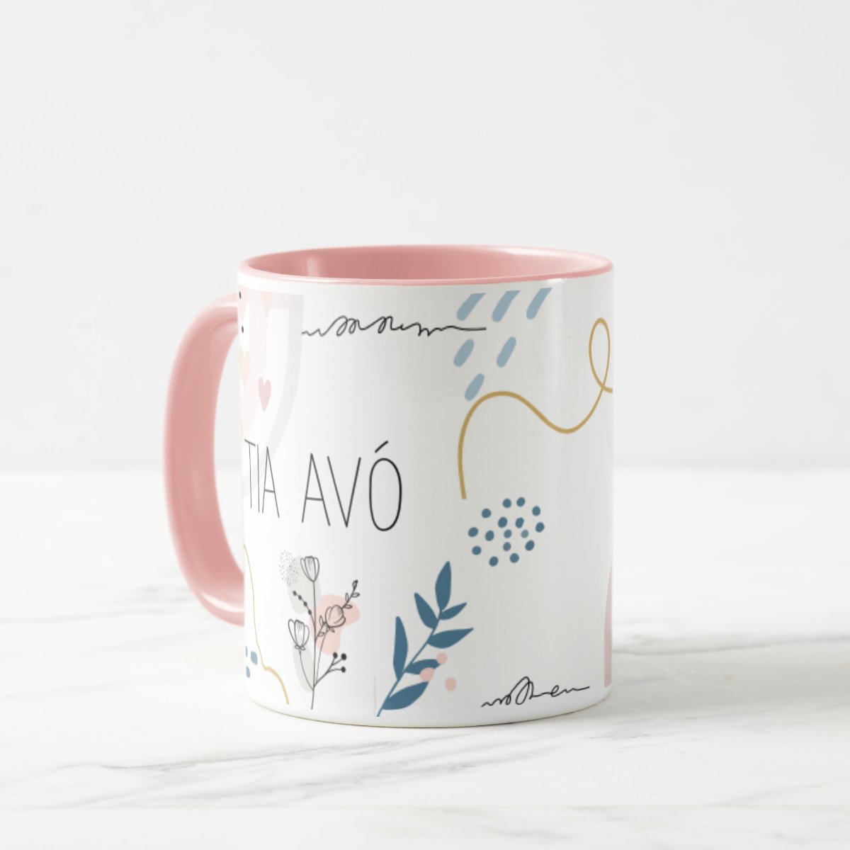 Caneca Feminina Presente de Aniversário para Tiavó