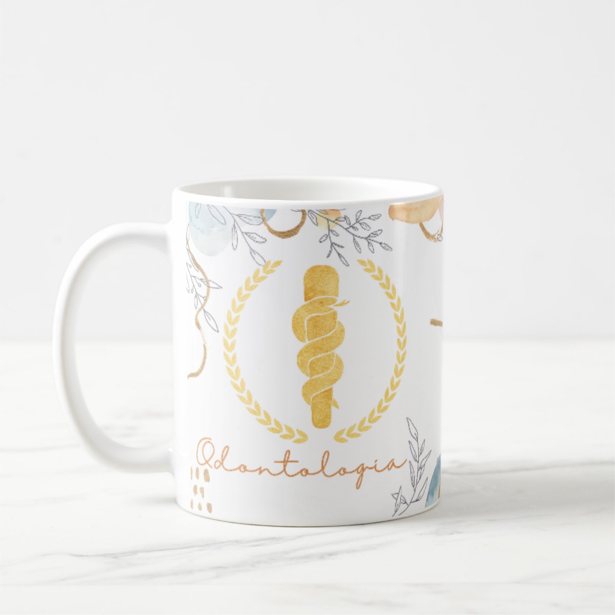 Caneca Profissão Presente Odontologia Dia da Dentista