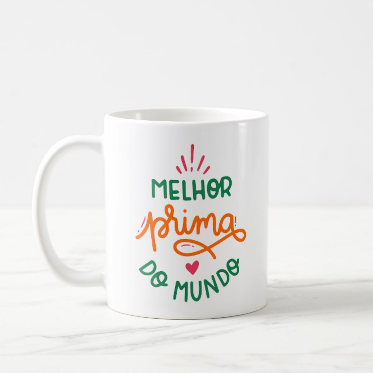 Kit 2 Canecas Presente Especial para Melhor Primo e Prima
