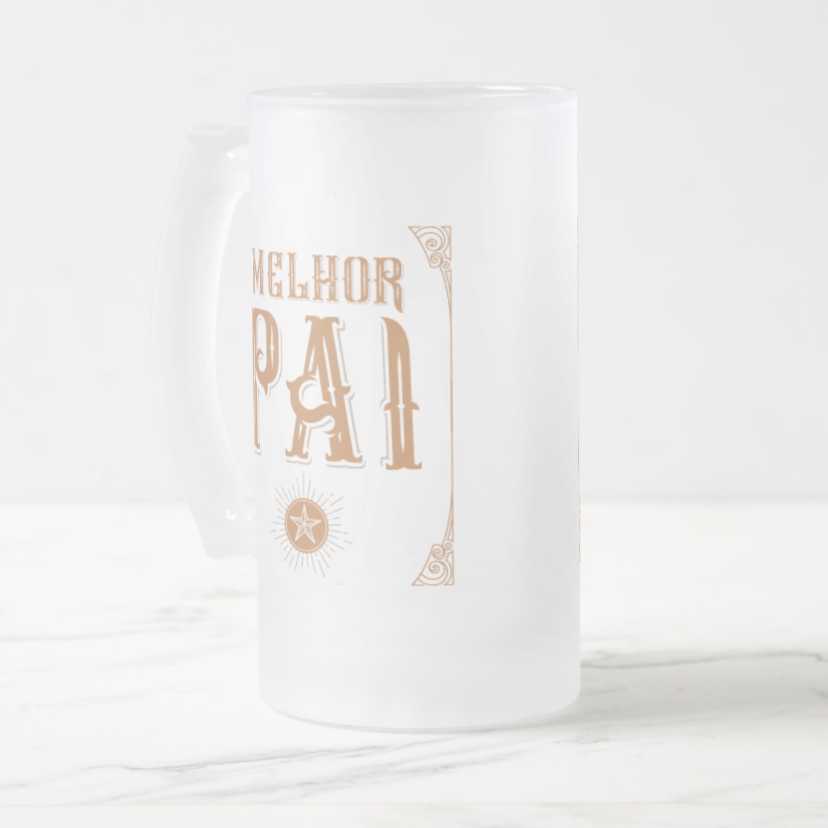 Copo de Cerveja Chopp Presente Dia dos Pais Melhor Pai