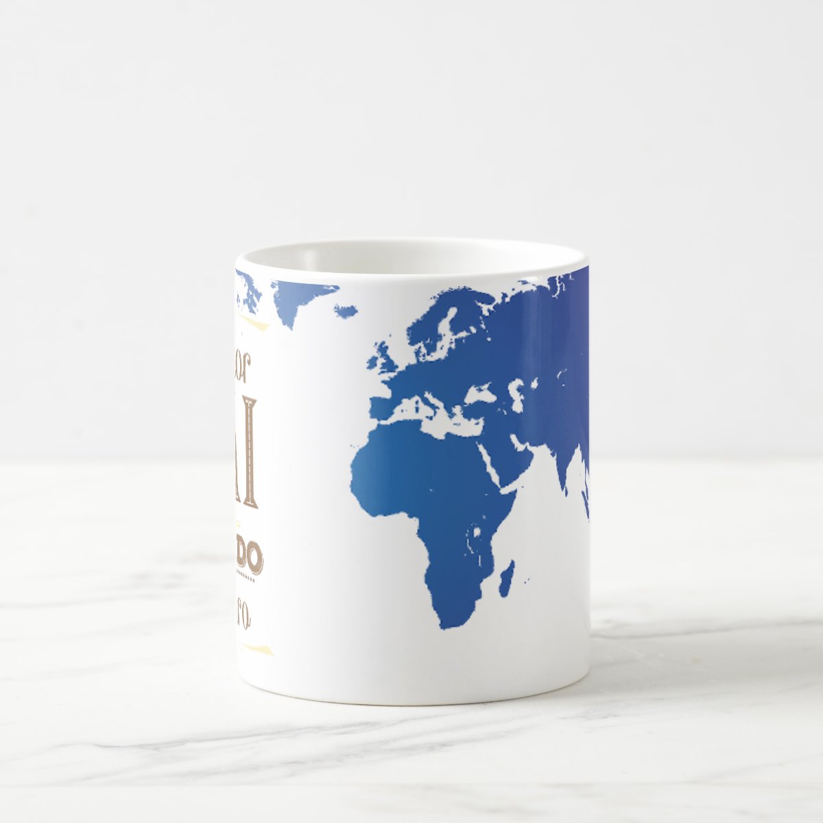 Caneca Presente Especial Masculino Familia Melhor Pai Mundo Branco Melhor Pai Do Mundo