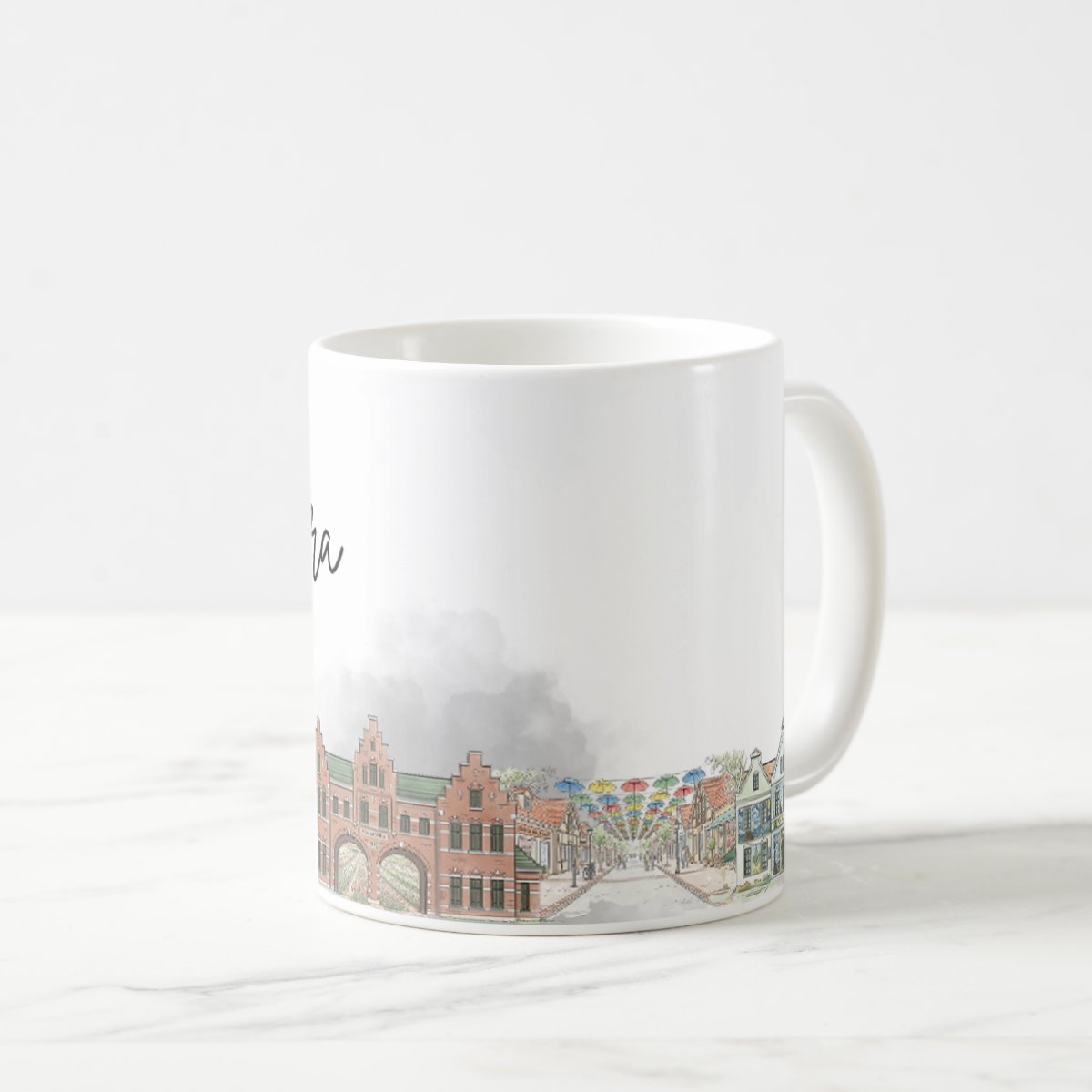 Caneca Personalizada São Paulo Lembrança Cidade Holambra