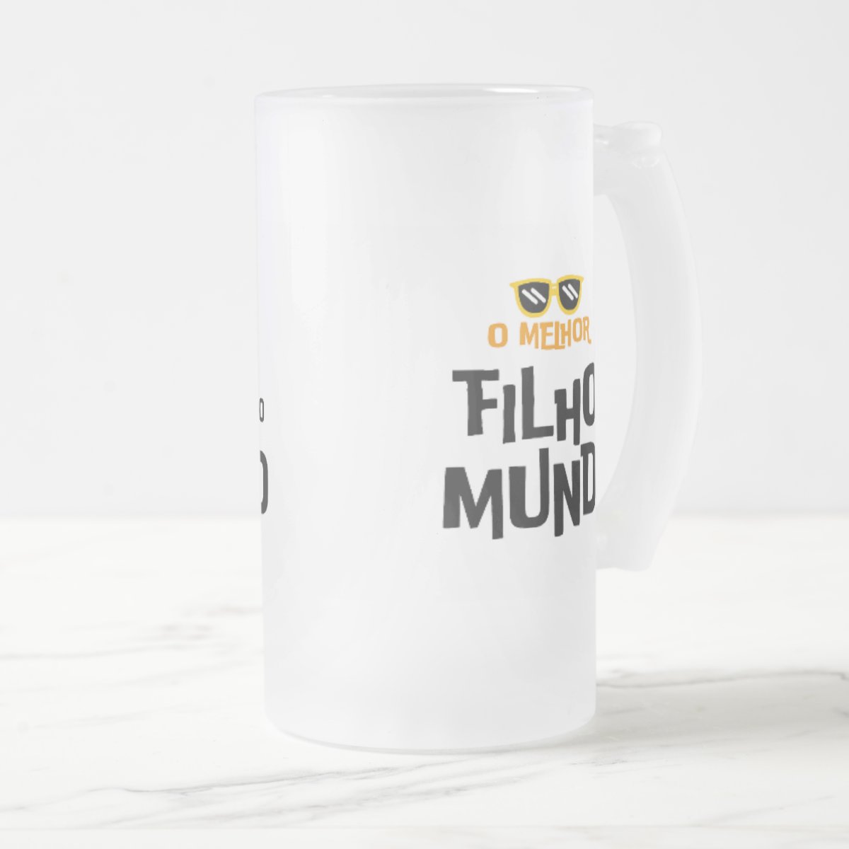 Copo de Cerveja Personalizado Divertido para o Melhor Filho