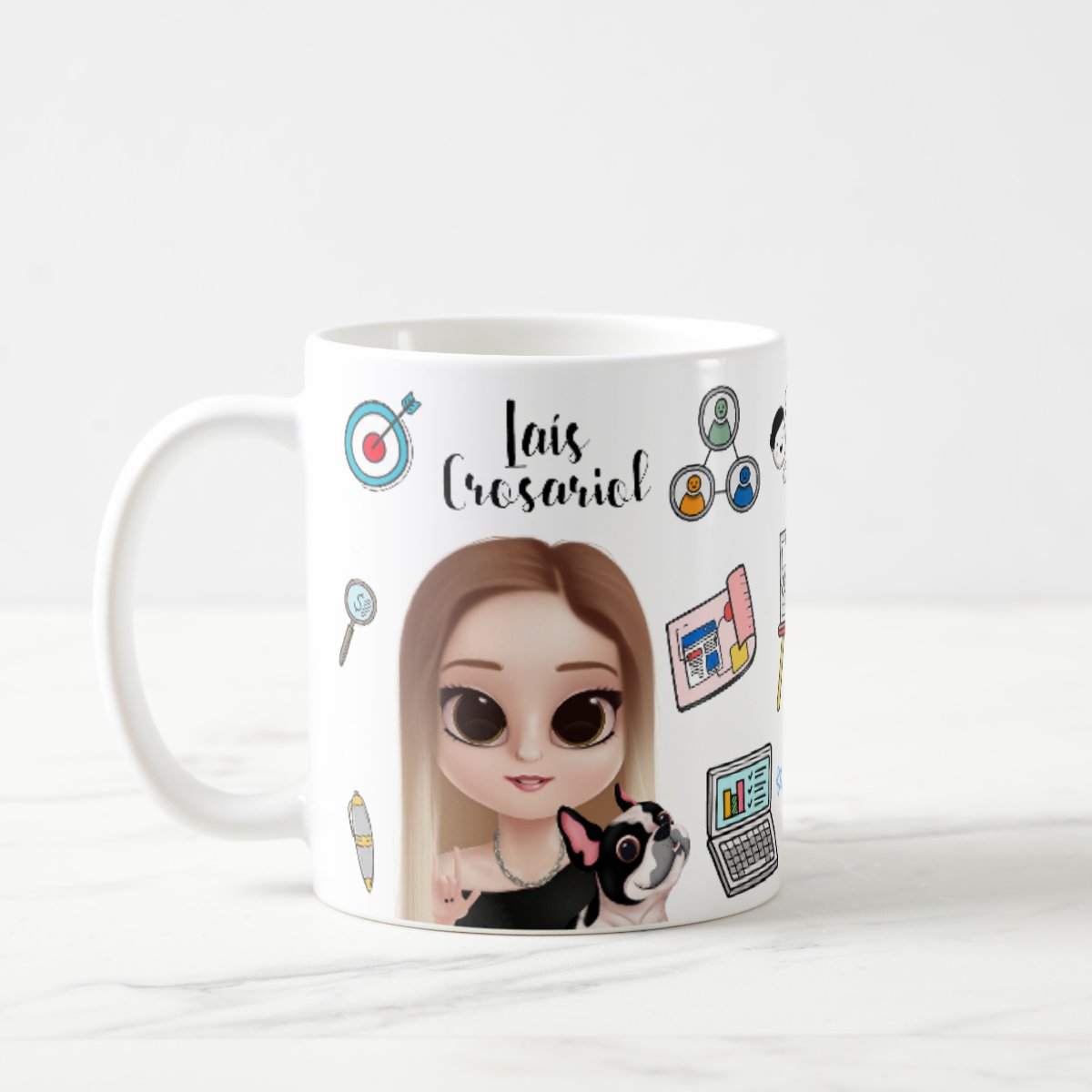 Caneca Personalizada Presente Profissão Gestão de Marketing