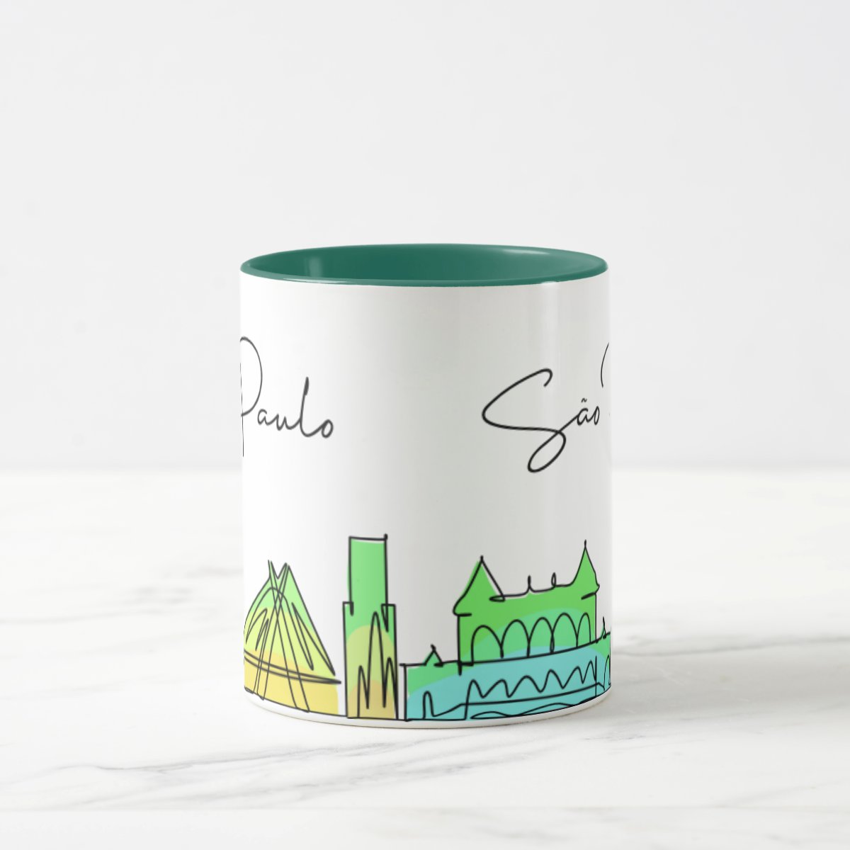Caneca Personalizada Estado de São Paulo Presente Criativo