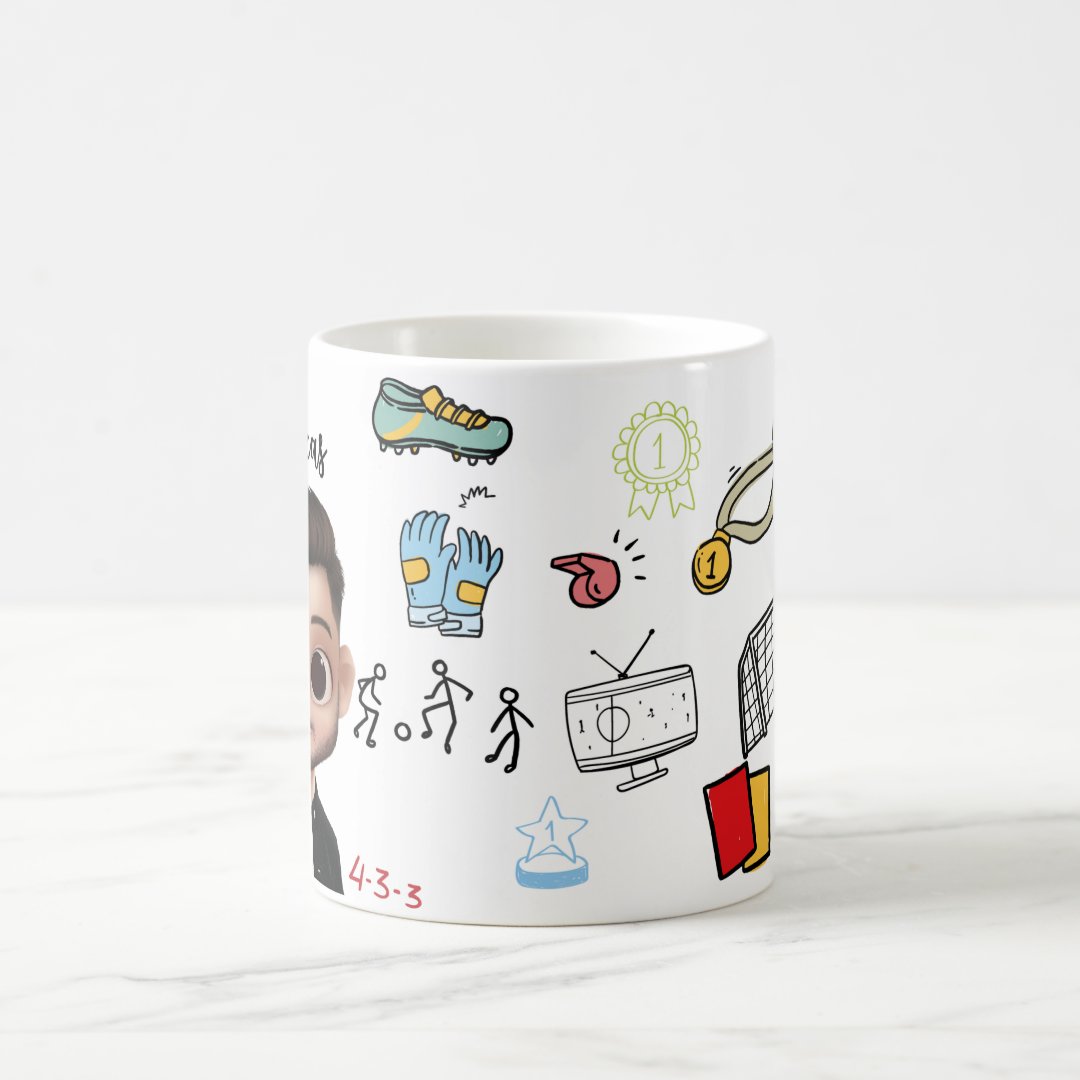 Caneca Futebol Presente Professores Técnico de Futebol