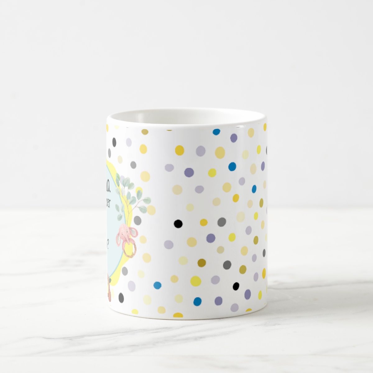 Caneca Presente Gravidez Adivinha Quem Vai Ser Titio de Novo