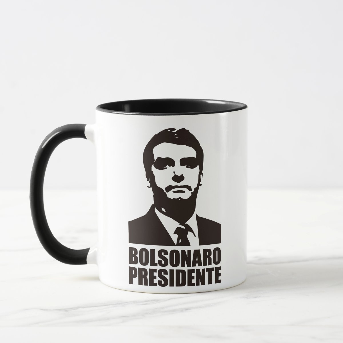 Caneca Bolsonaro Presidente 2022 Xícara Brasil Acima De Tudo