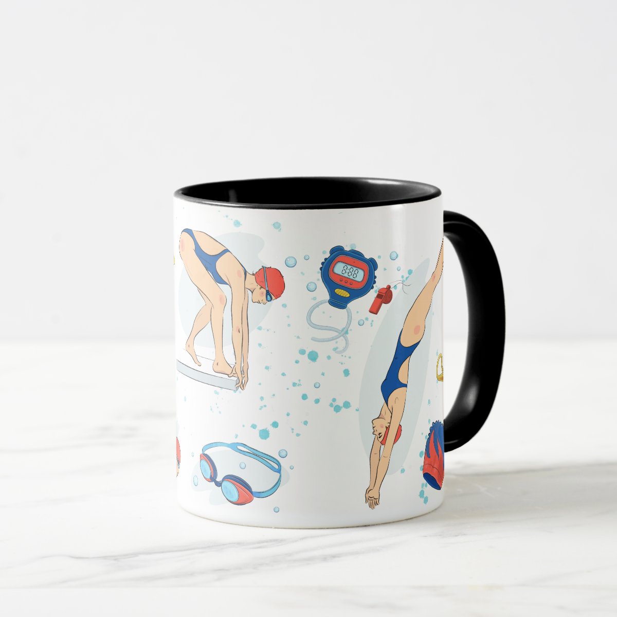 Caneca Presente Dia Dos Professores Professora De Natação