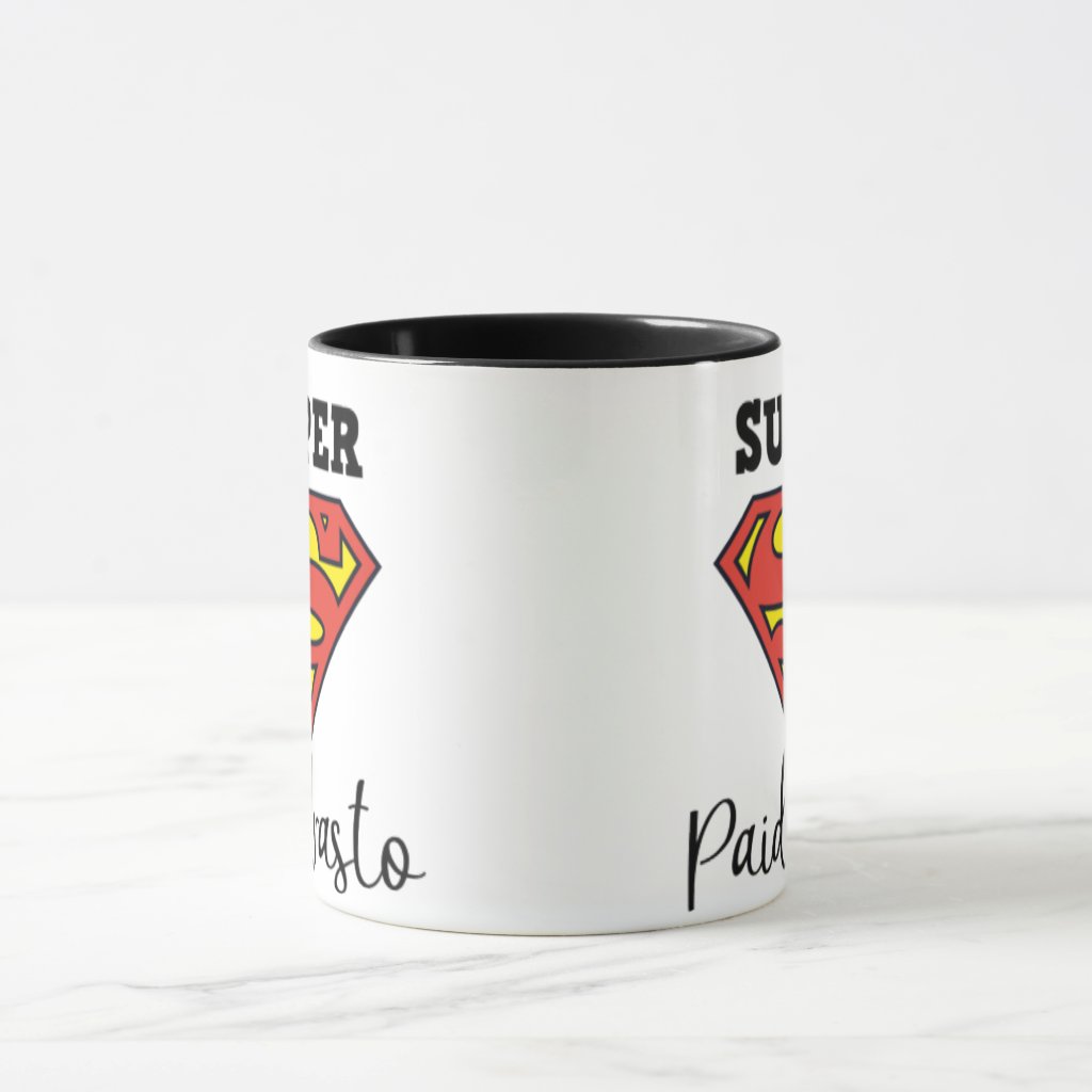 Caneca Super Paidrasto Presente Criativo Para Dia Dos Pais