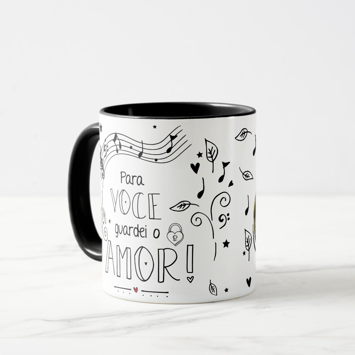 Caneca Com Foto para Namorado Presente Dia dos Namorados