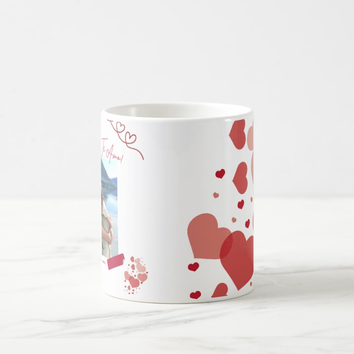 Kit Dia dos Namorados | Almofada e Caneca Personalizada com Foto e Frase