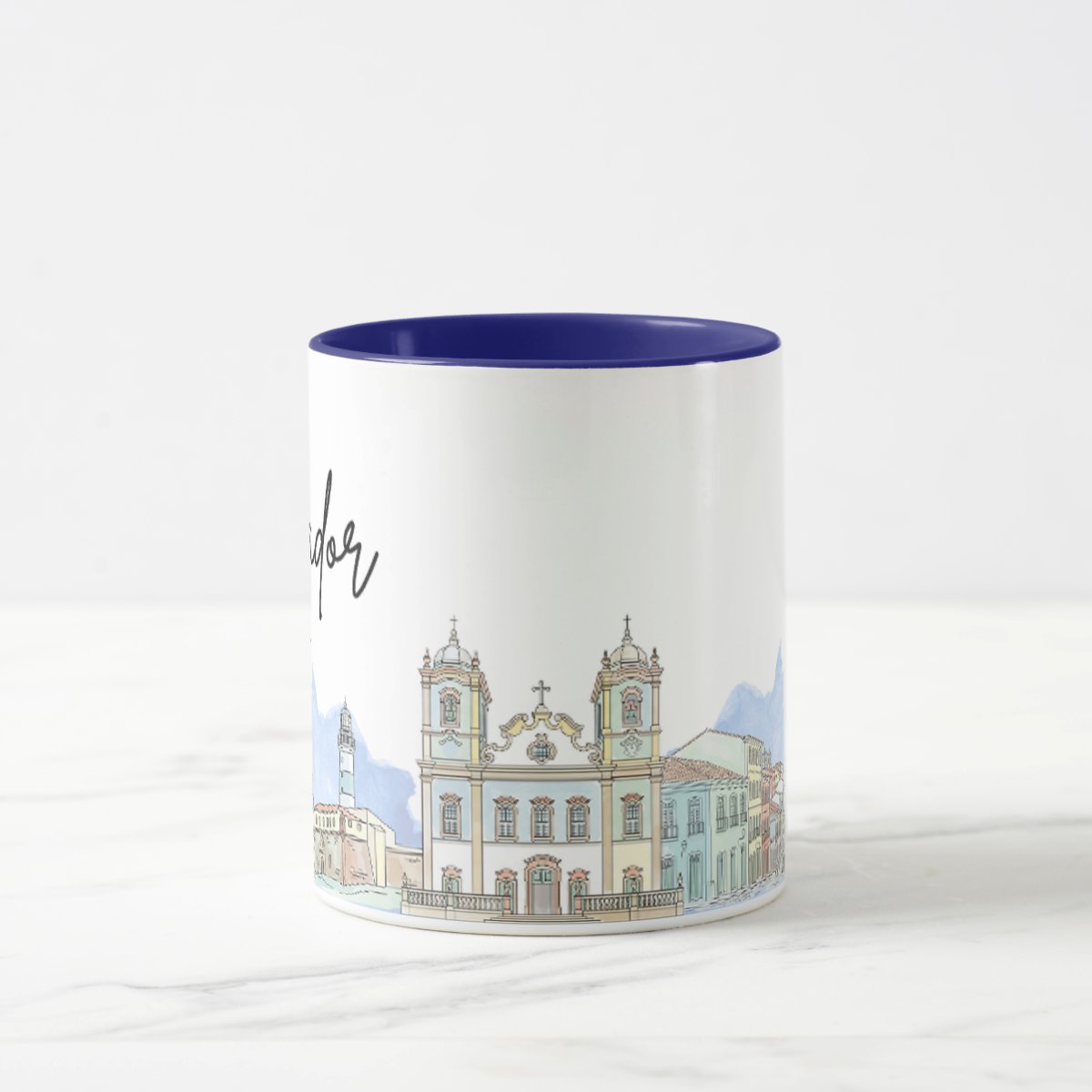 Caneca Lembrança Bahia Cidade Salvador