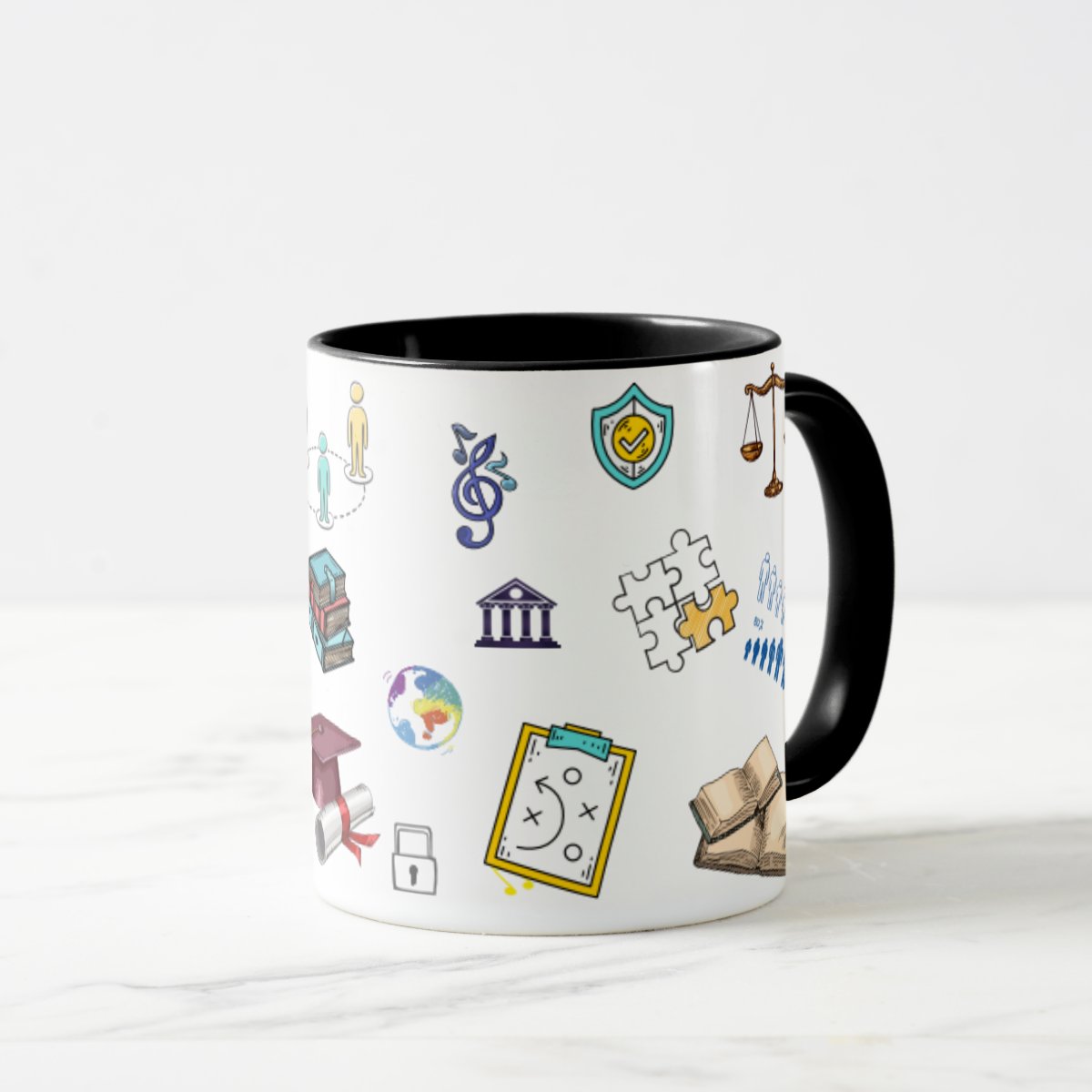 Caneca Professor Sociologia Presente Dia Dos Professores Pronta Entrega