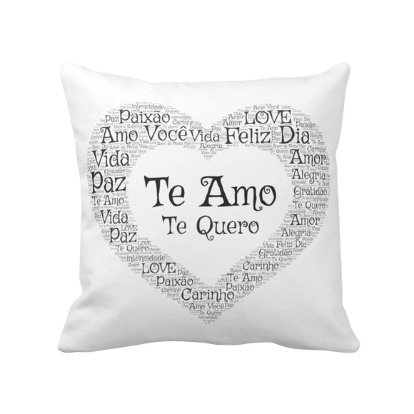 Almofada Decorativa Dia dos Namorados - Outros (Casal)