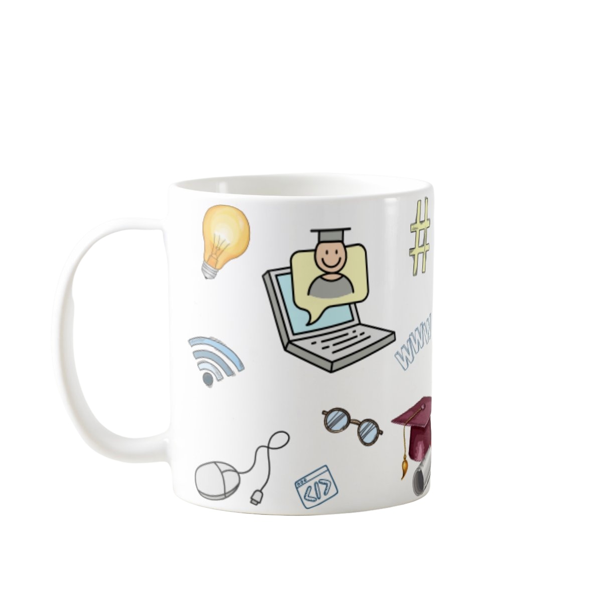 Caneca Personalizada Profissão Informática TI Computação - Profissões (Programador(a))
