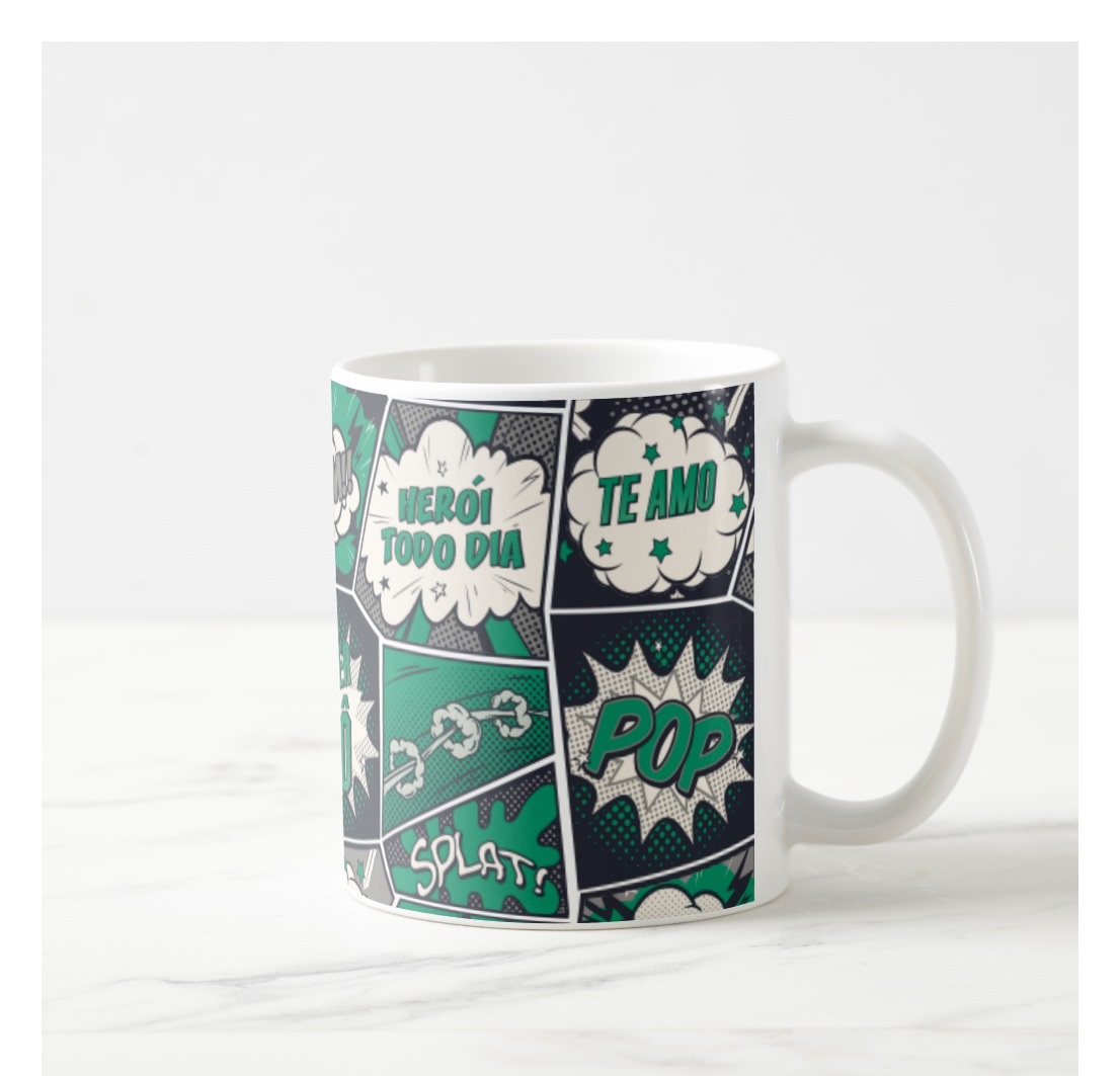 Caneca Super Avô Presente Criativo Super Herói Vovô Vô
