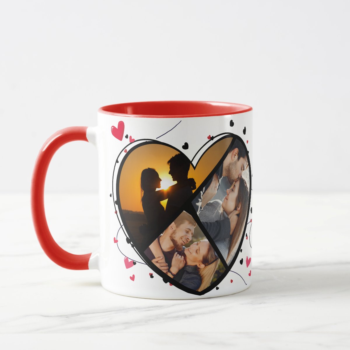 Caneca Personalizada Com Foto Para Casal - Dia Dos Namorados