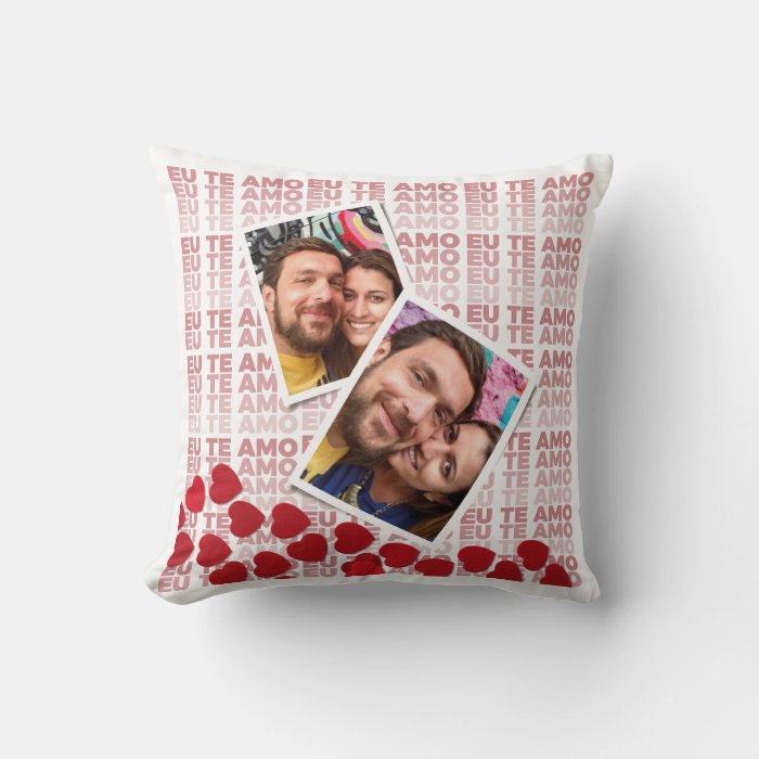 Almofada Decorativa Te Amo Presente para Casal Apaixonado