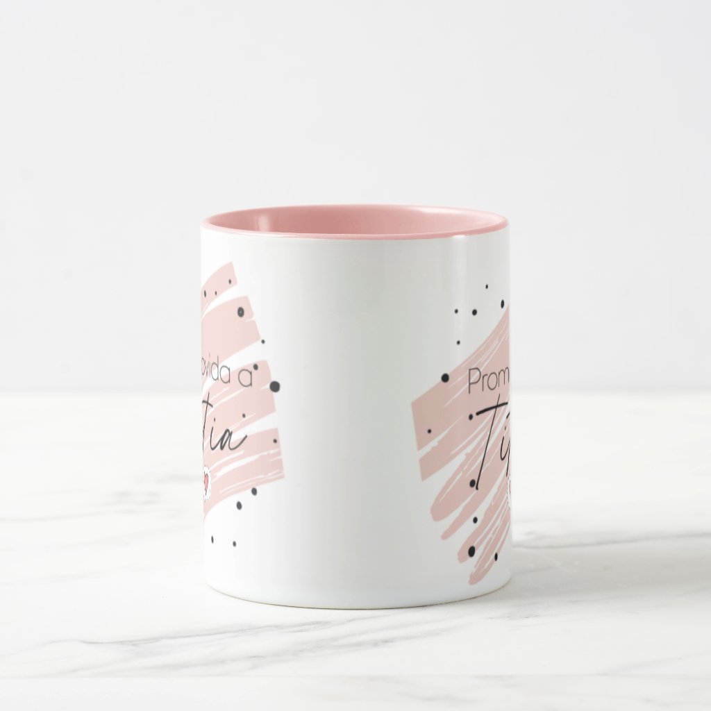 Caneca Revelação De Gravidez Criativa Promovida A Titia