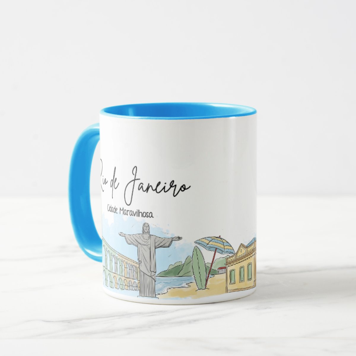 Caneca Lembrança Rio De Janeiro Cidade Maravilhosa