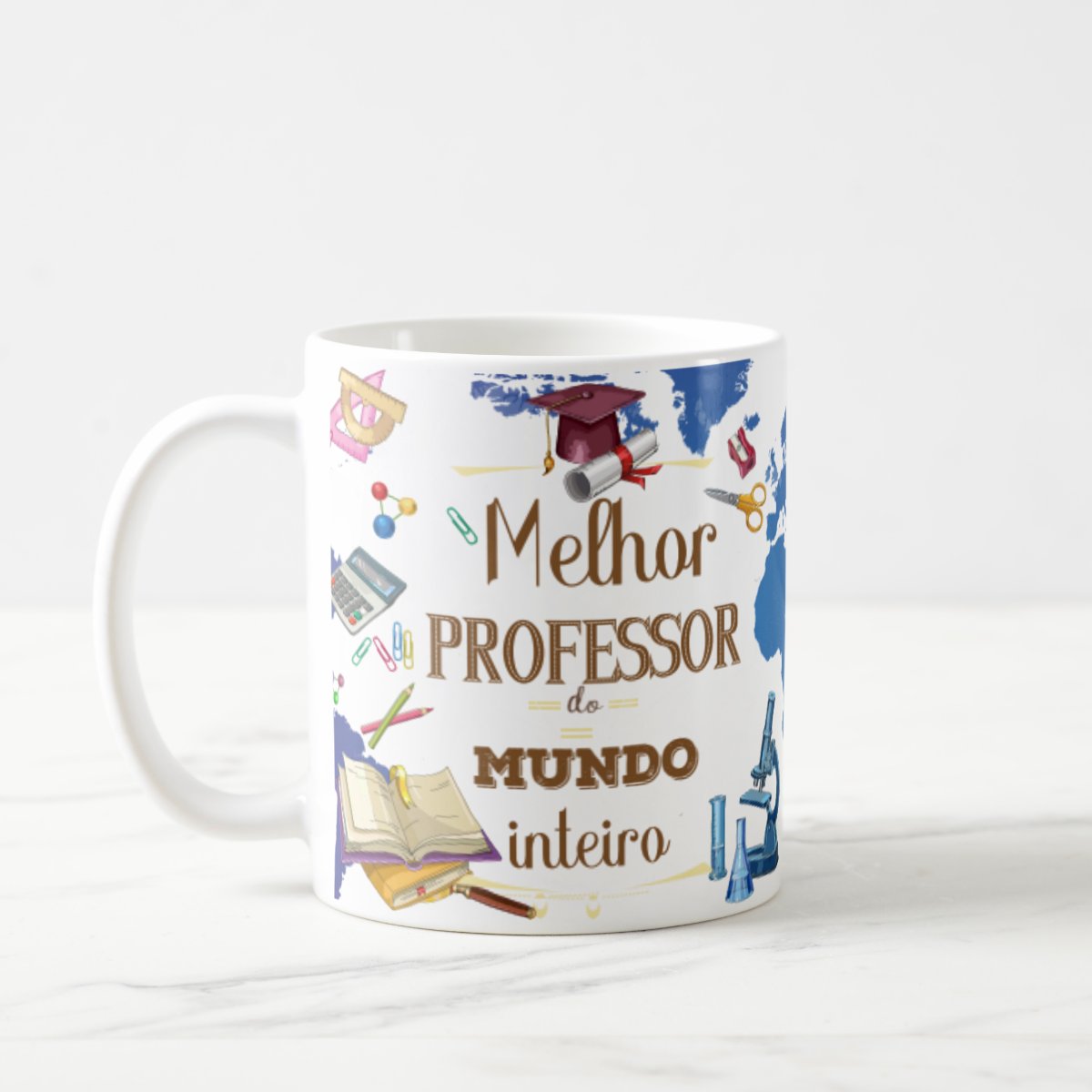 Caneca Personalizada Presente Criativo Melhor Professor