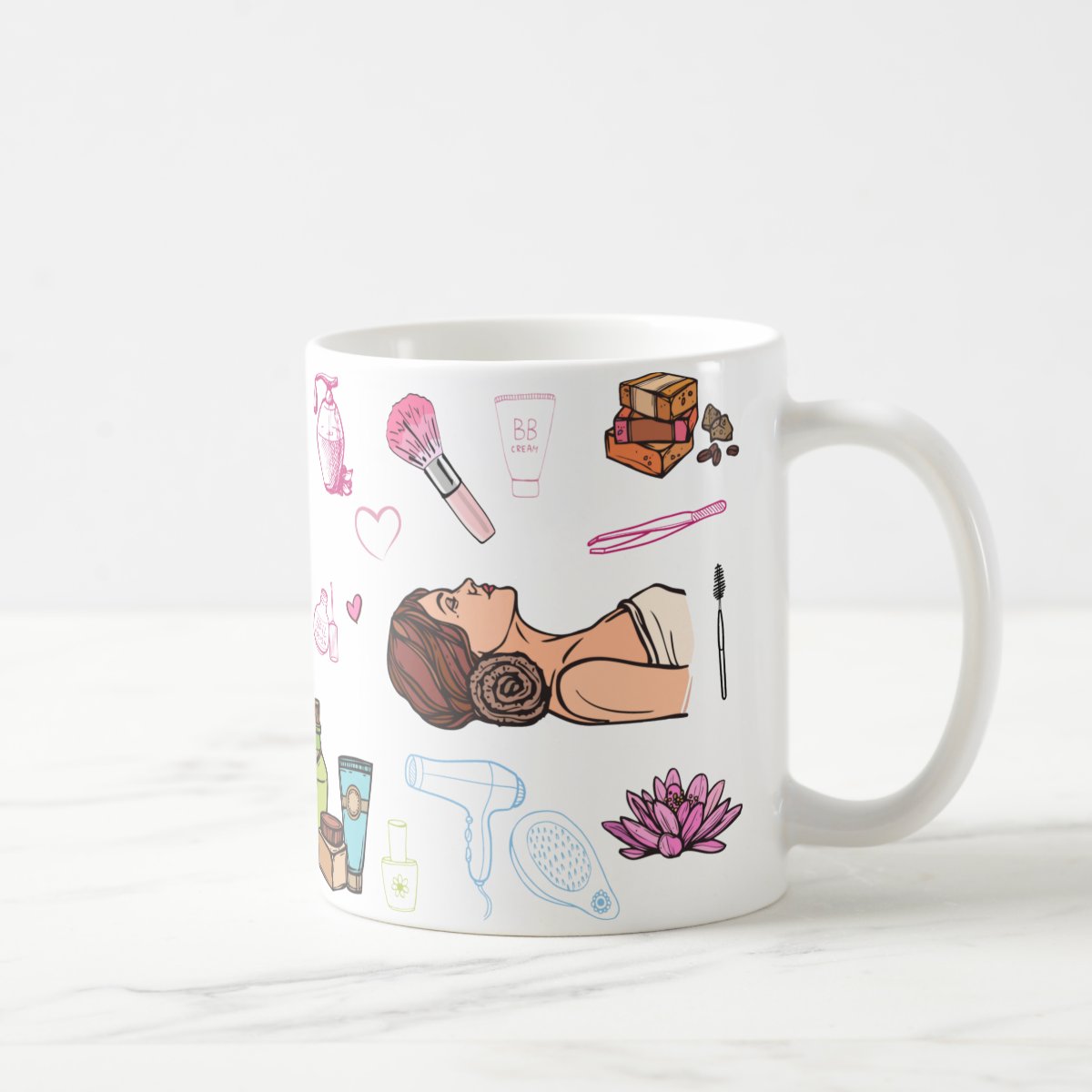 Caneca Presente Criativo Esteticista Profissão Estética