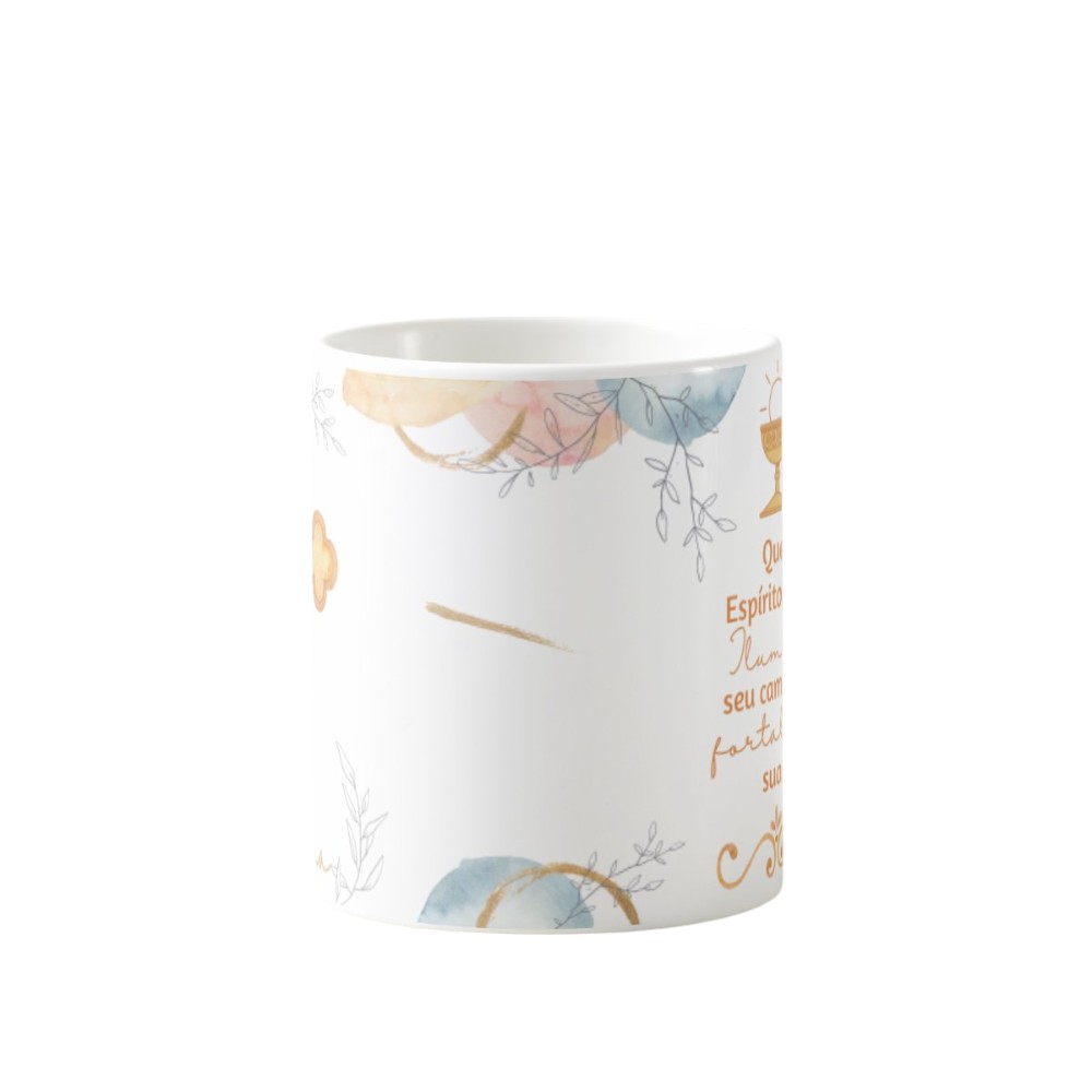 Caneca Cerâmica Crismando 325ml Presente Crisma Católica