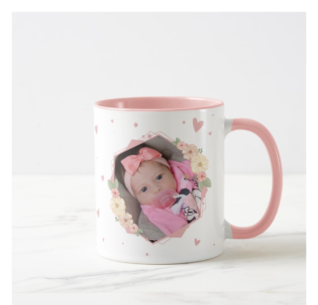 Caneca Personalizada Feminina Presente com Foto Nome Mulher