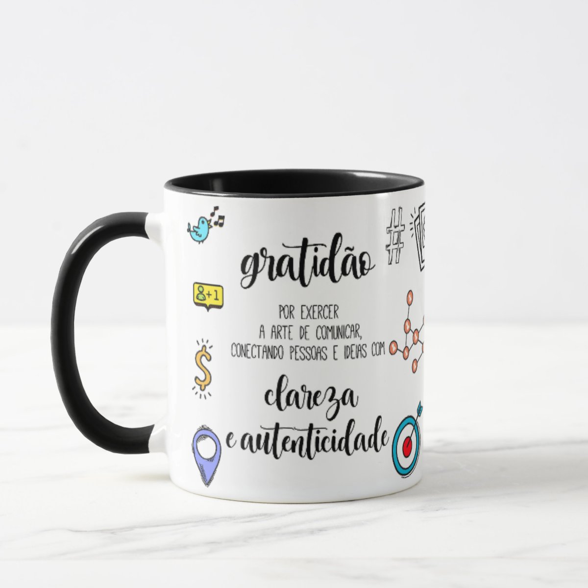 Caneca Profissão Homenagem Empresa Funcionário Marketing